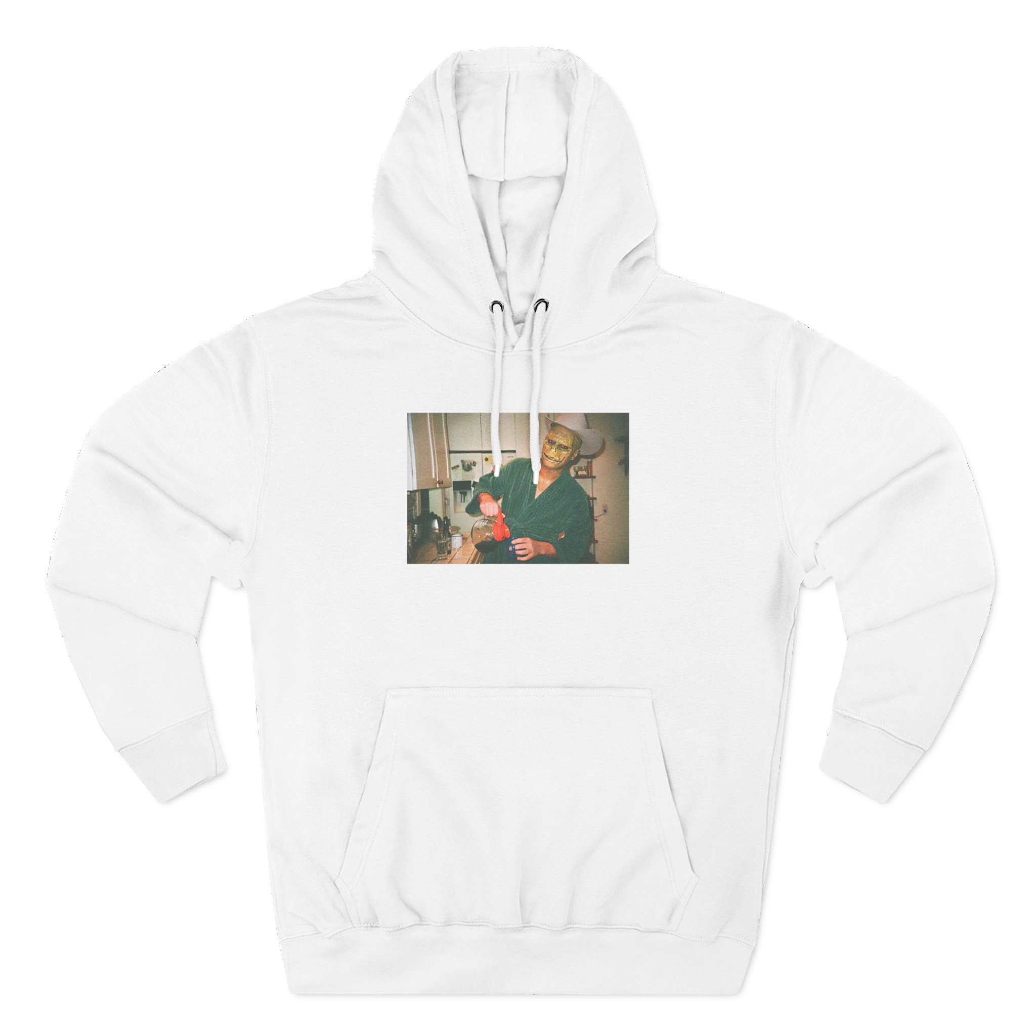 Mac Demarco Lizard Man Coffee Three-Panel Fleece Hoodie