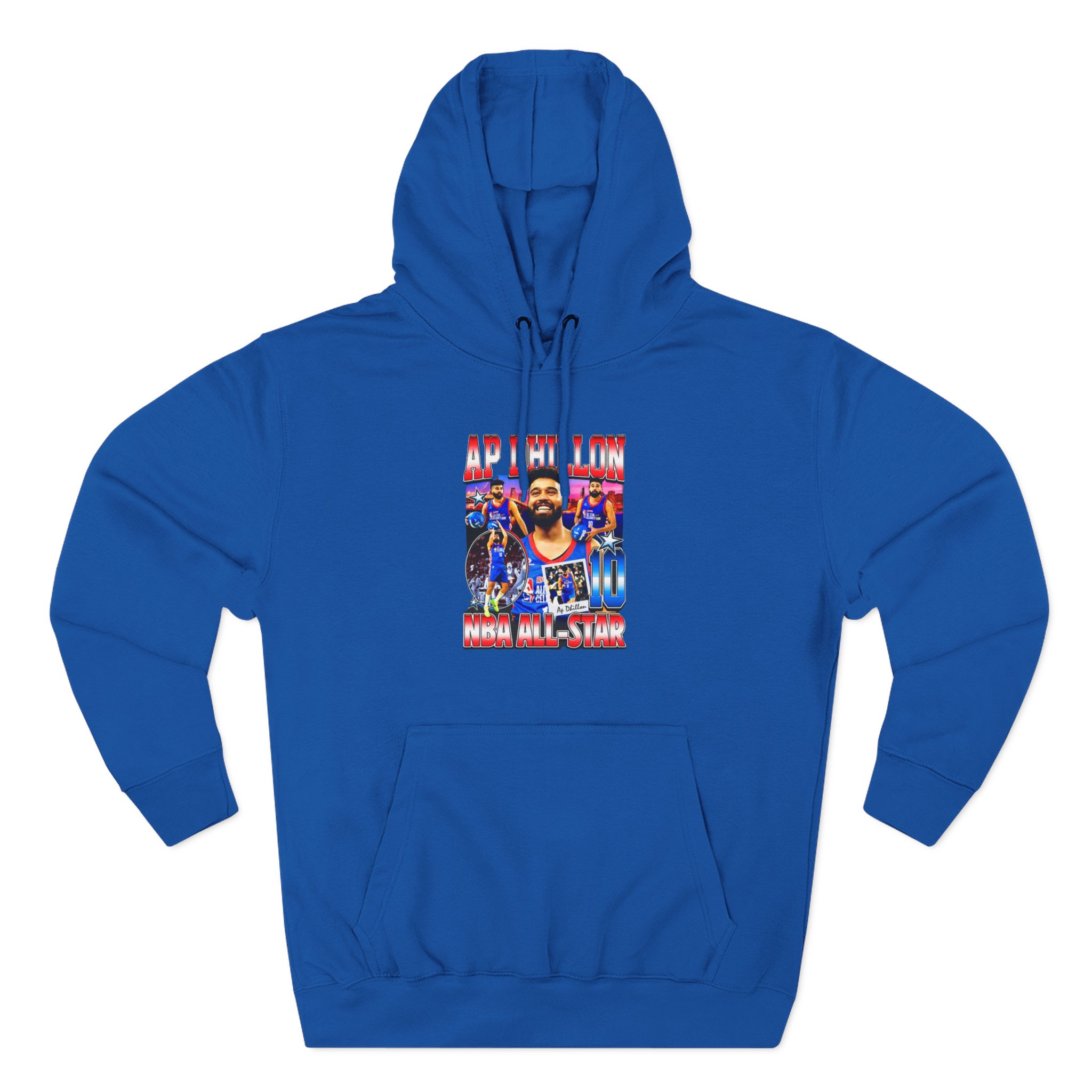 AP Dhillon All-star Three-Panel Fleece Hoodie