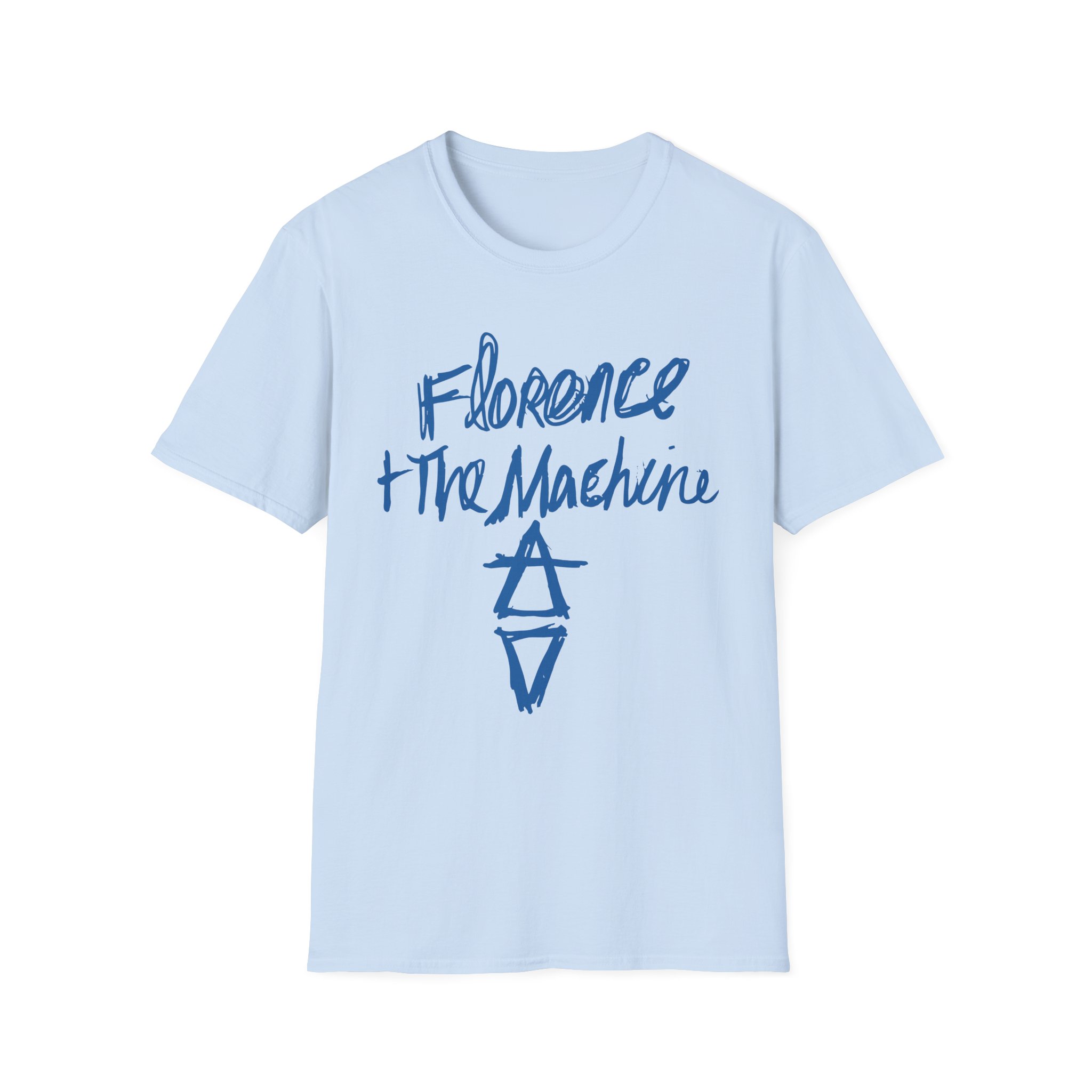 Florence and the Machine Hand Drawn Logo Unisex Softstyle T-Shirt