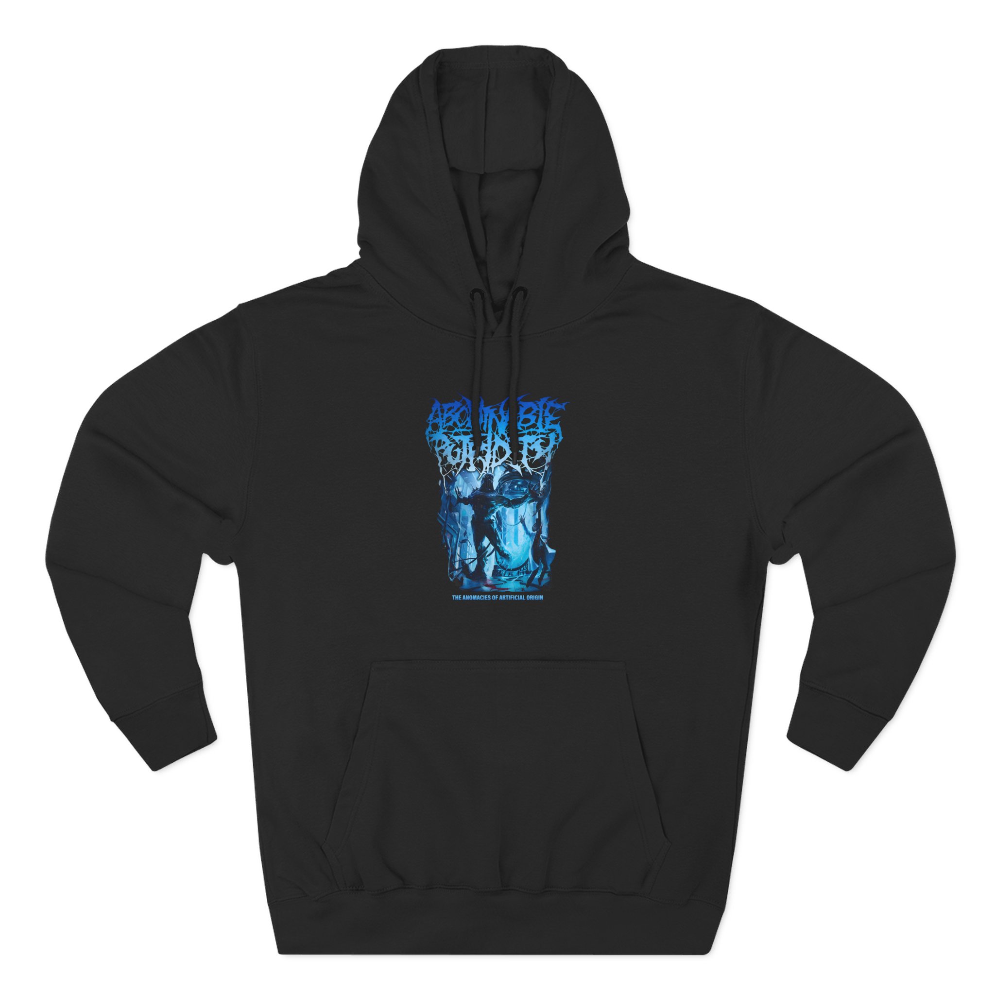 Abominable Putridity The Anomalies of Artificial Origin Three-Panel Fleece Hoodie