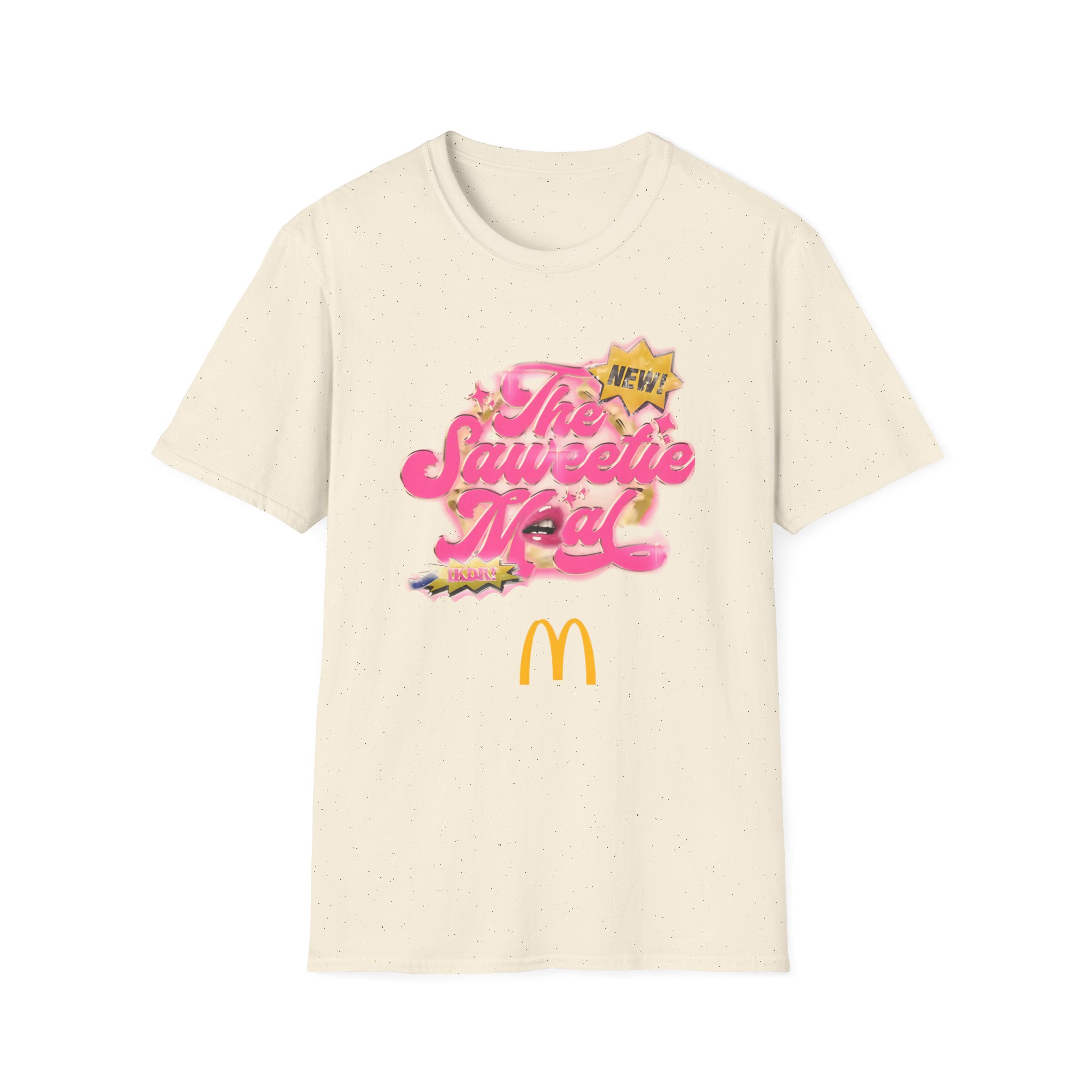 Saweetie Mcdonald's Meal Unisex Softstyle T-Shirt