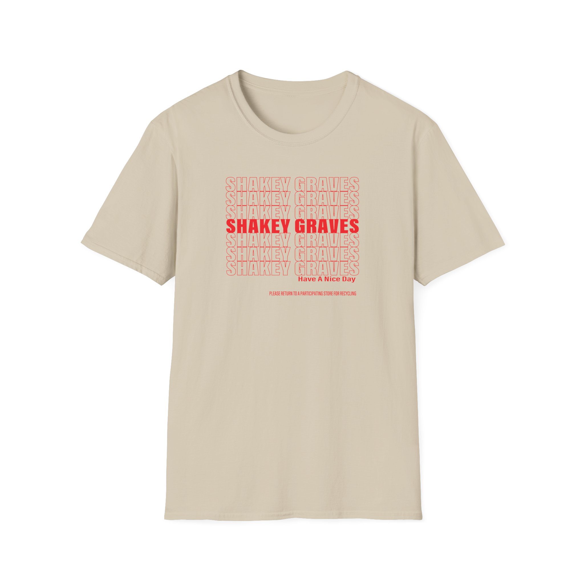 Shakey Graves Thank You Unisex Softstyle T-Shirt