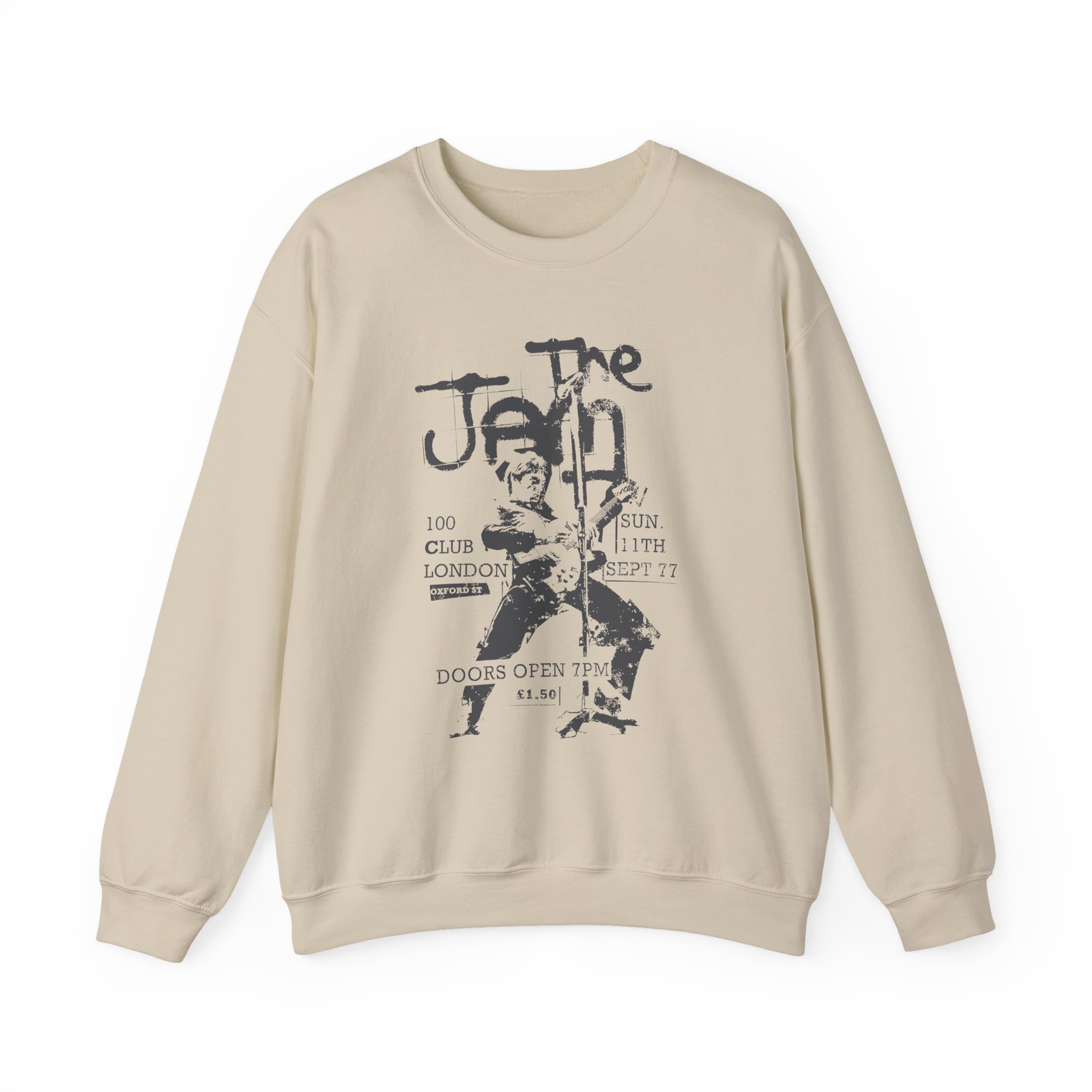 TJ 100 Club 77 Band Unisex Heavy Blendâ„¢ Crewneck Sweatshirt