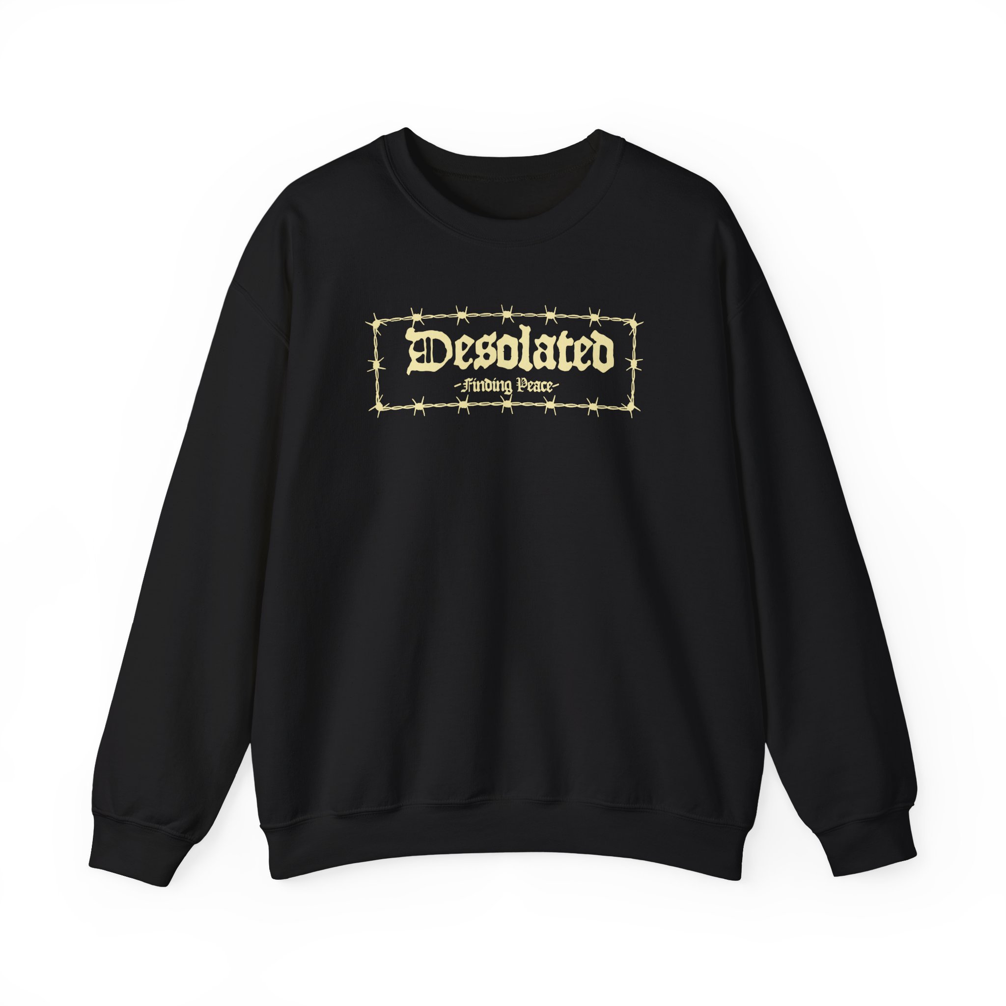 Desolated Finding Peace Unisex Heavy Blendâ„¢ Crewneck Sweatshirt