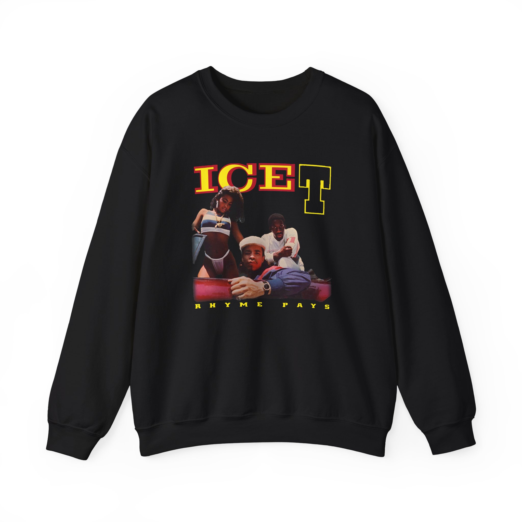 Ice-t Rhyme Pays Unisex Heavy Blendâ„¢ Crewneck Sweatshirt