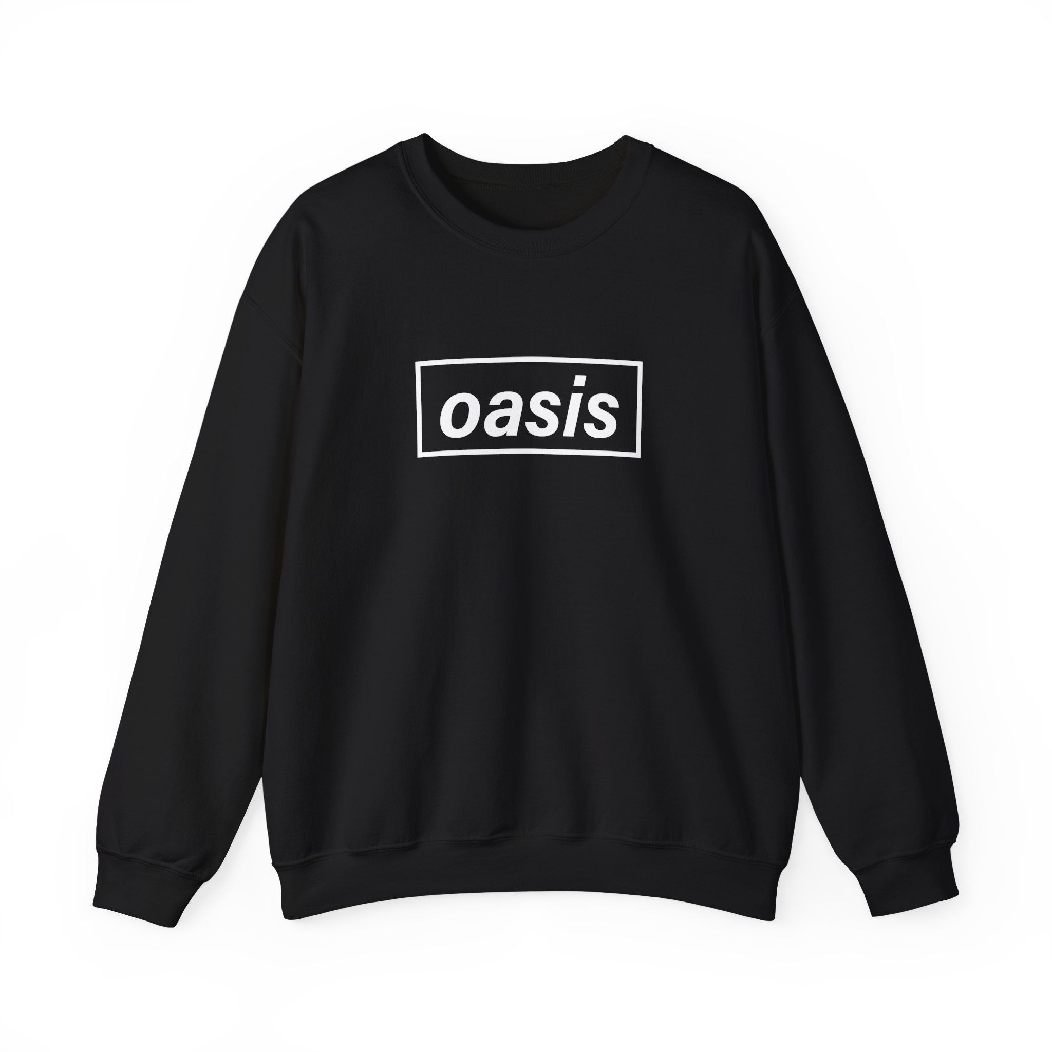 Oasis Decca Logo Unisex Heavy Blendâ„¢ Crewneck Sweatshirt