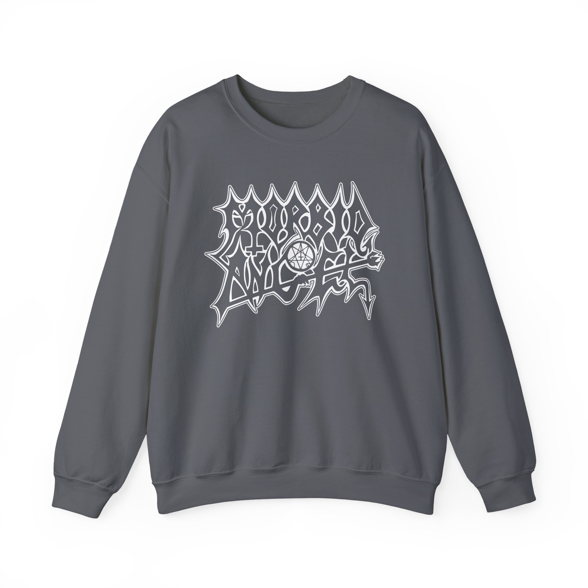 Morbid Angel Logo Unisex Heavy Blendâ„¢ Crewneck Sweatshirt