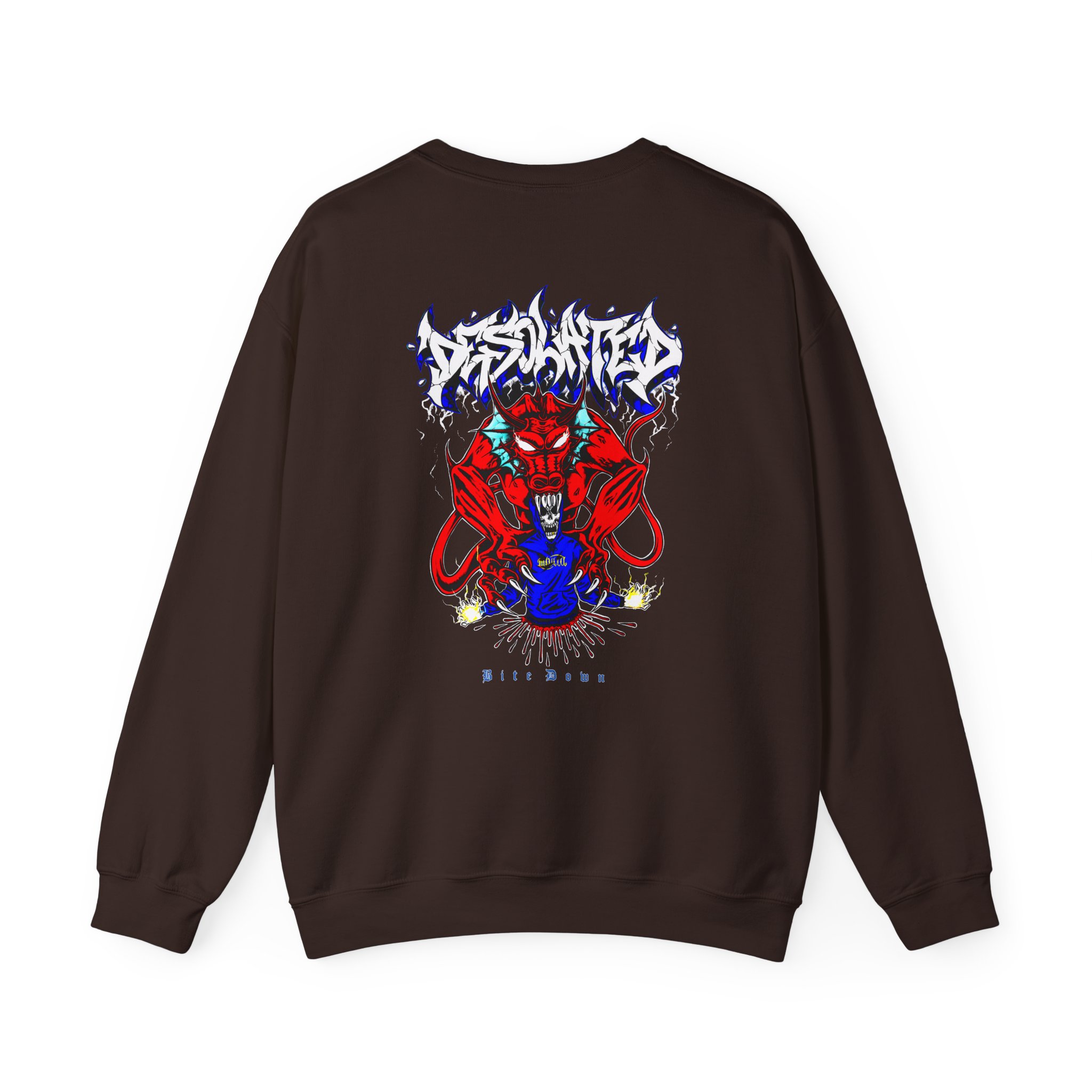 Desolated Devil Unisex Heavy Blendâ„¢ Crewneck Sweatshirt