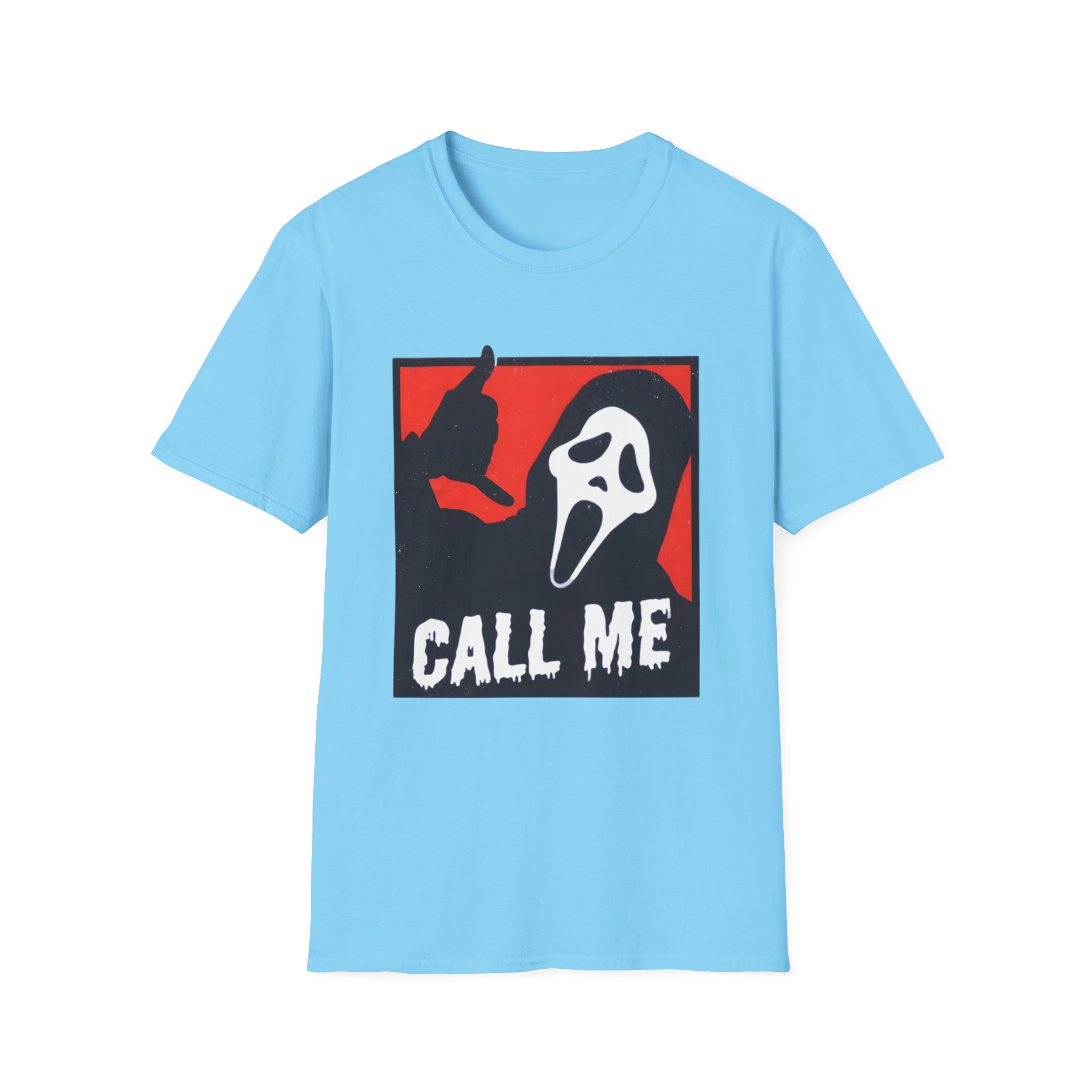 Ghostface CALL ME Unisex Softstyle T-Shirt