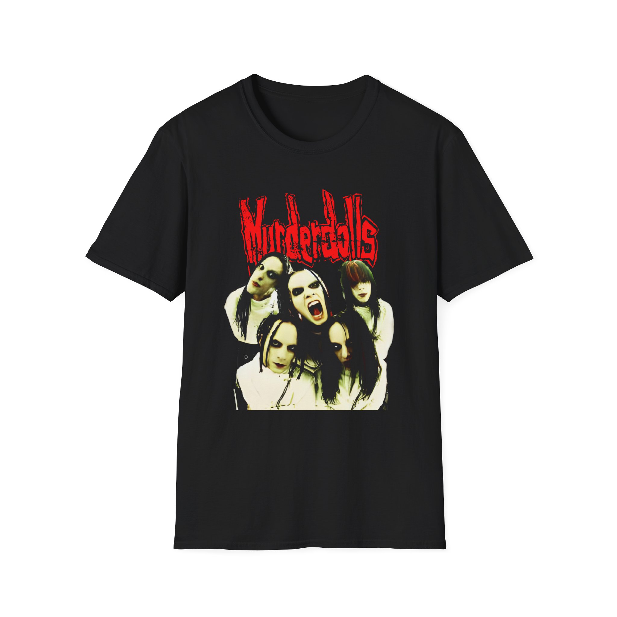 Murderdolls Band Member Unisex Softstyle T-Shirt