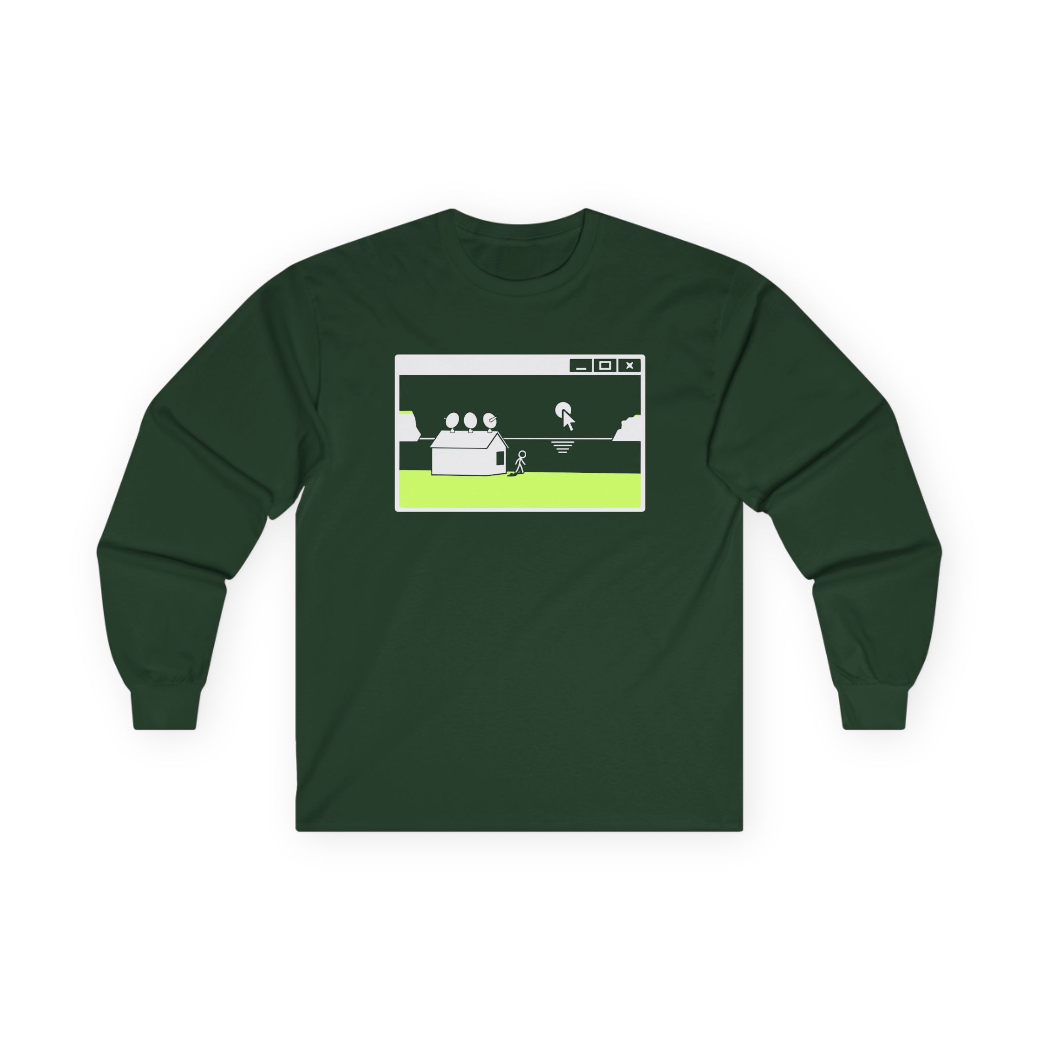 Alan Becker Lo-Fi Unisex Ultra Cotton Long Sleeve Tee