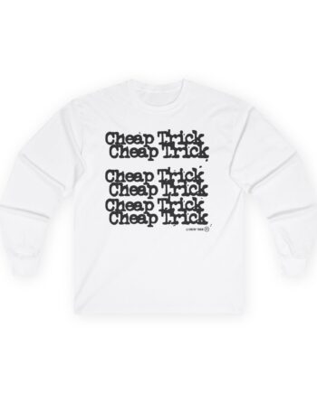 Cheap Trick Stacked Logo Unisex Ultra Cotton Long Sleeve Tee