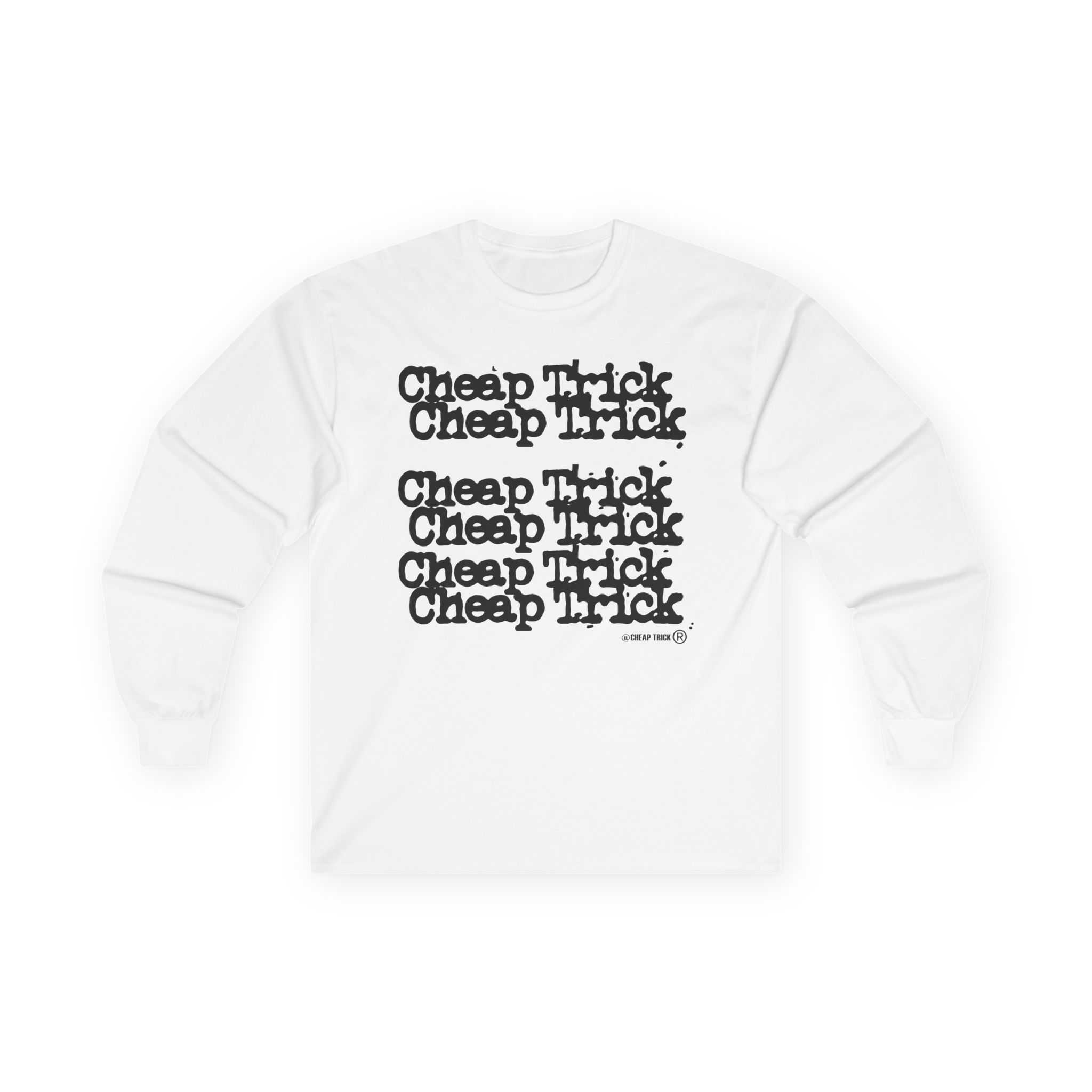 Cheap Trick Stacked Logo Unisex Ultra Cotton Long Sleeve Tee