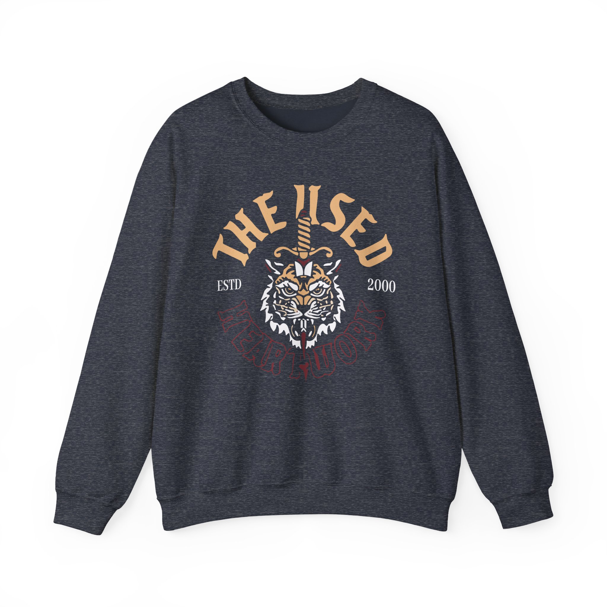 The Used Self Titled 25 Year Unisex Heavy Blendâ„¢ Crewneck Sweatshirt