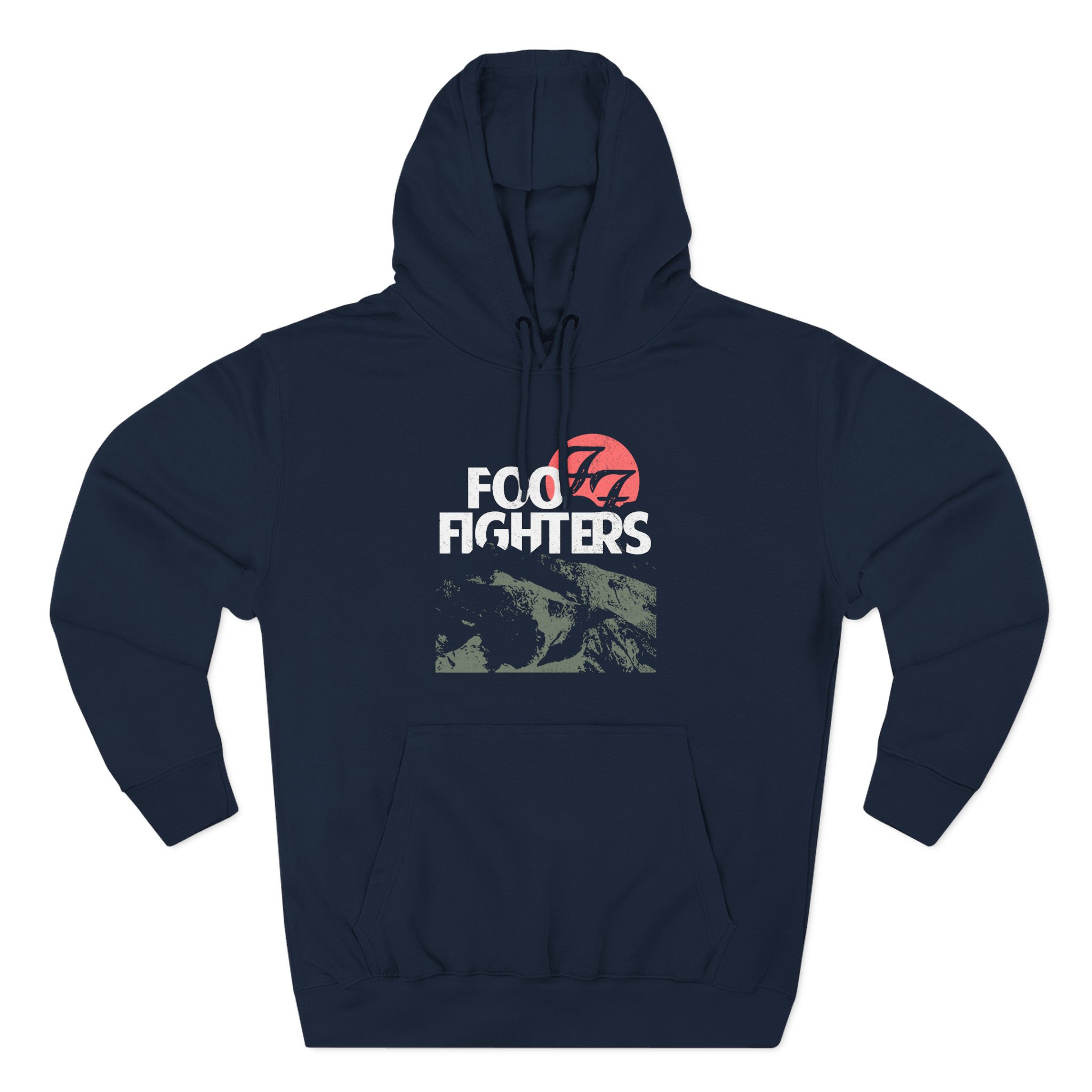 Foo Fighters Three-Panel Fleece Hoodie