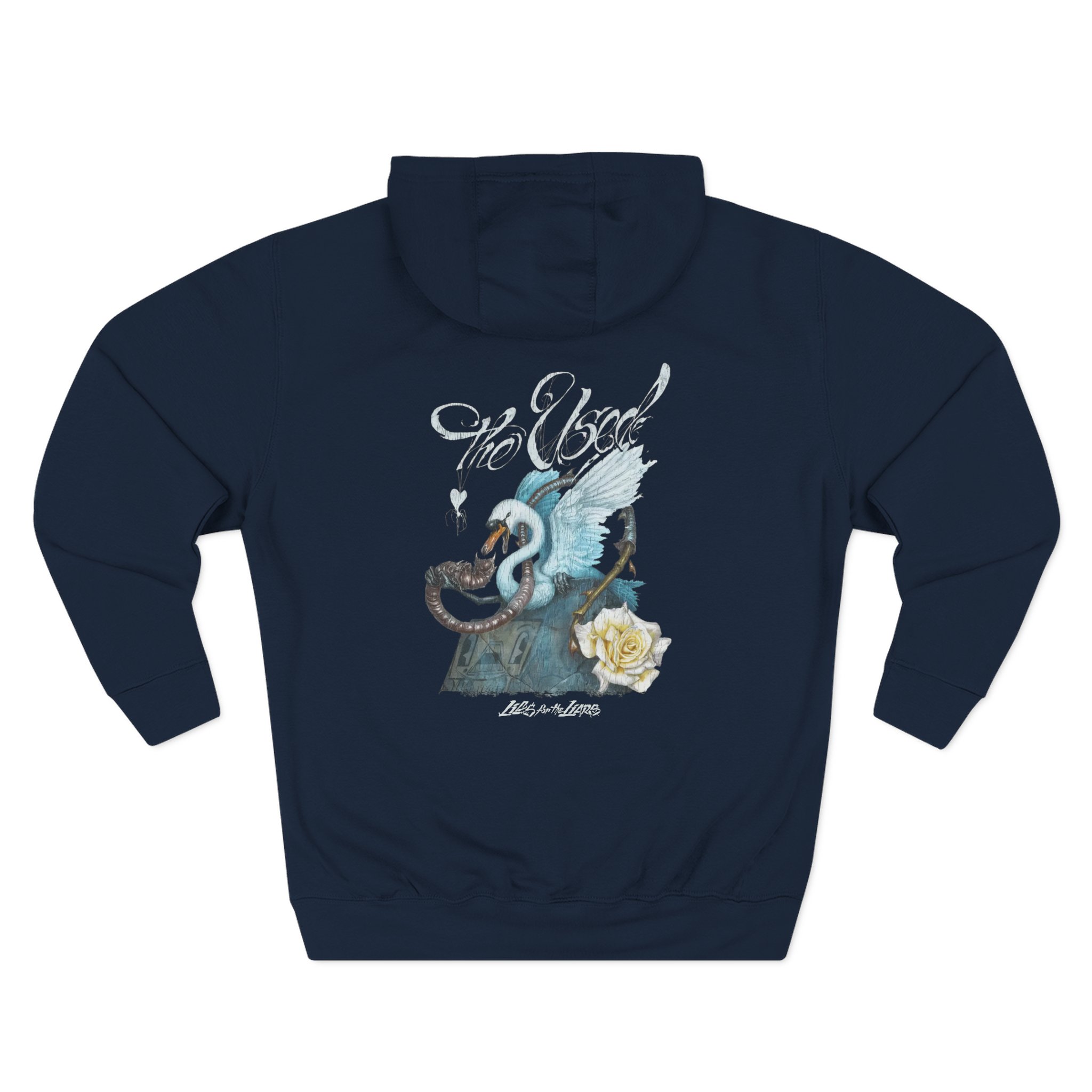 The Used in Love and Death 25 Year Three-Panel Fleece Hoodie