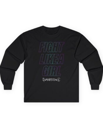 Evanescence Fight Like a Girl Unisex Ultra Cotton Long Sleeve Tee