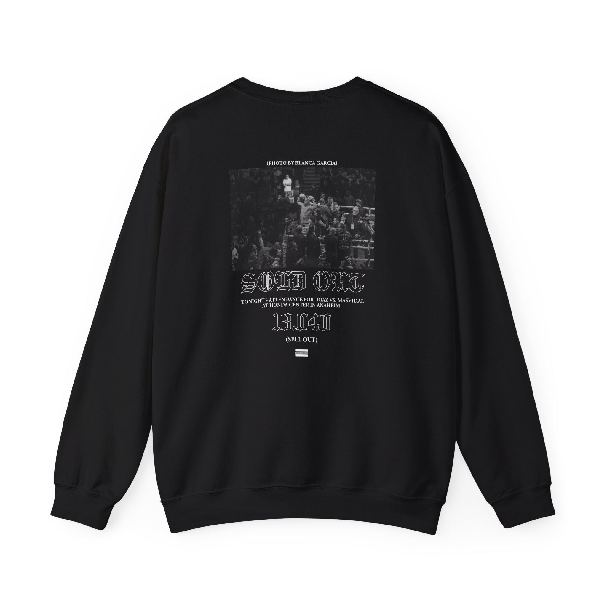 Nate Diaz Commemorative Unisex Heavy Blendâ„¢ Crewneck Sweatshirt
