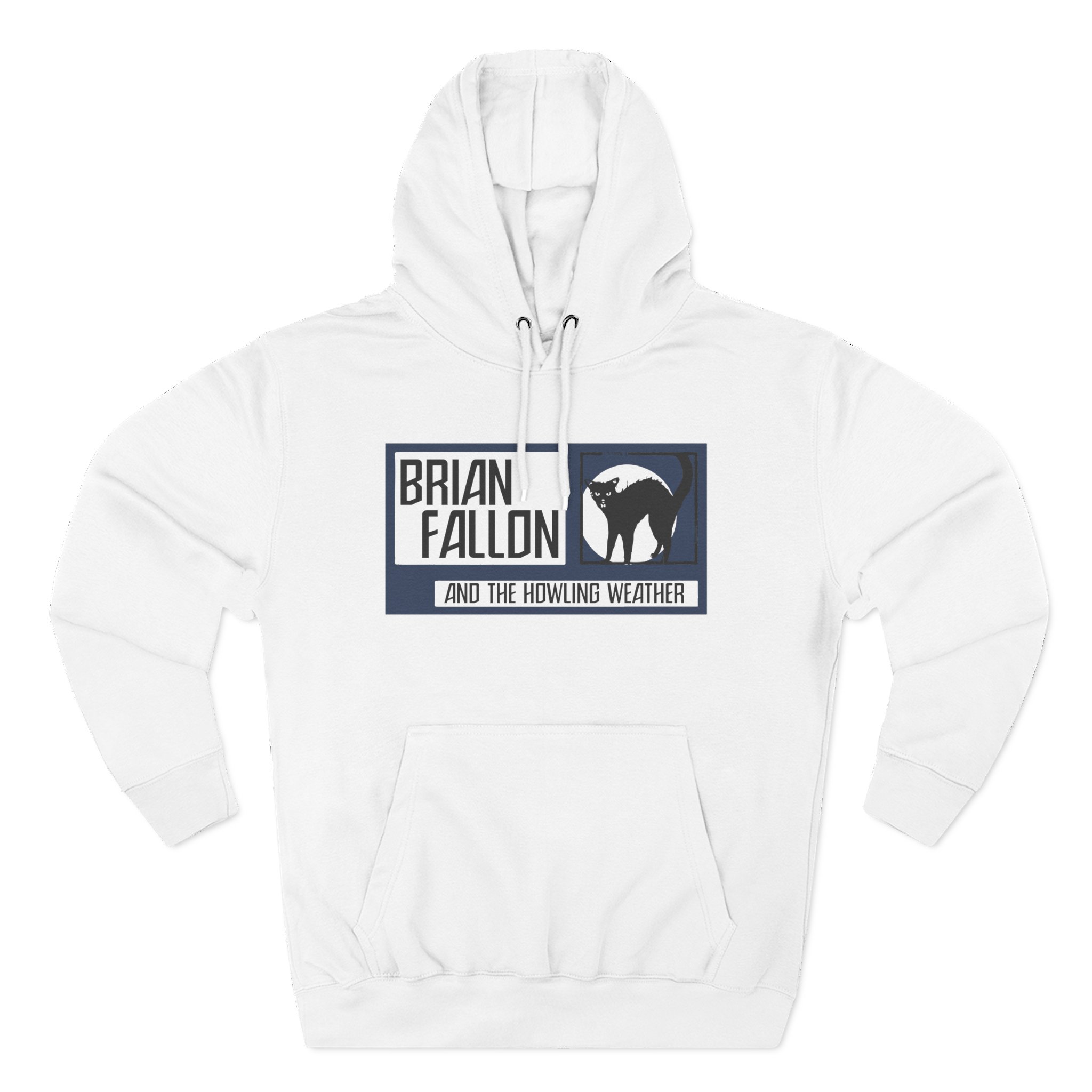 Brian Fallon Cat Three-Panel Fleece Hoodie