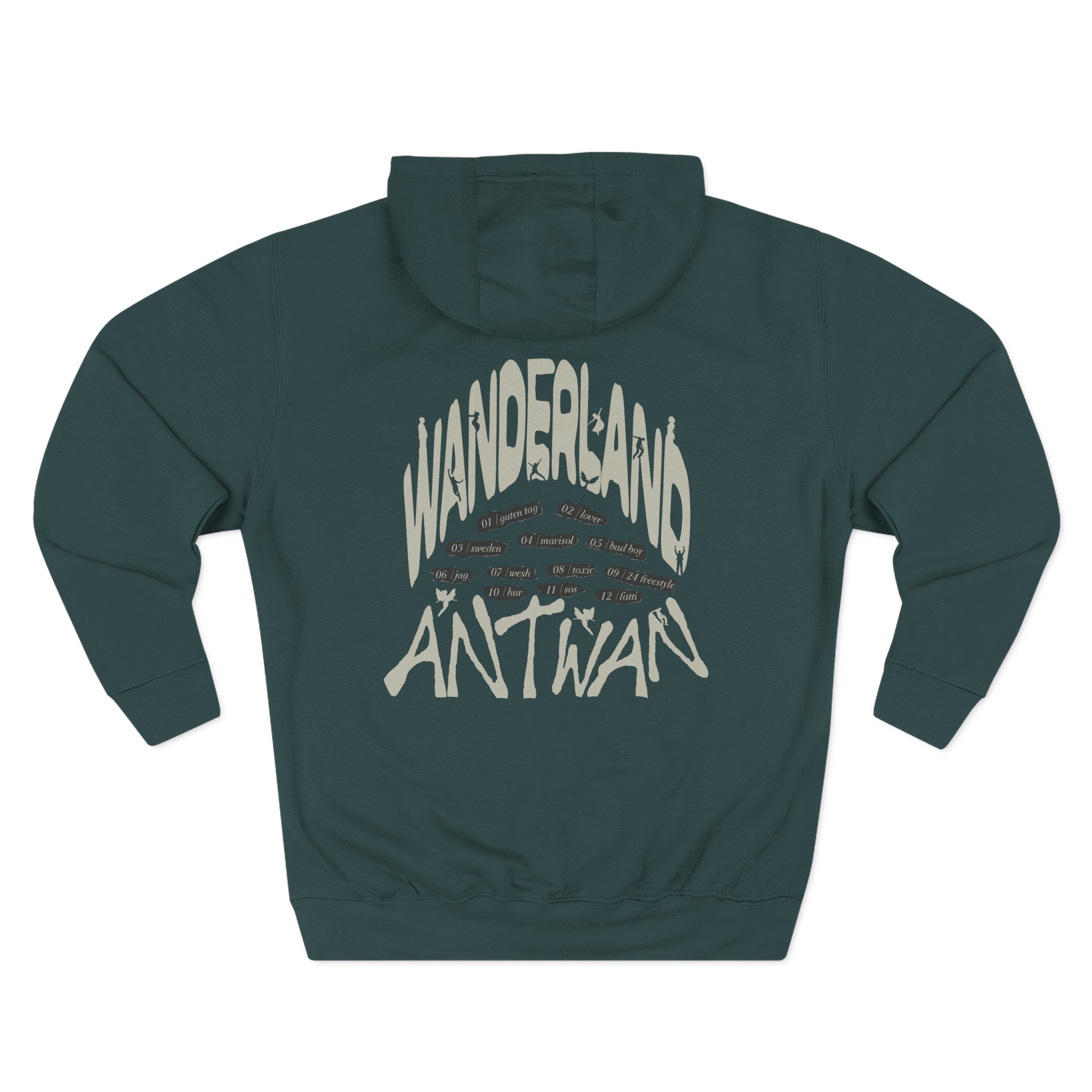 Antwan Wanderland Three-Panel Fleece Hoodie