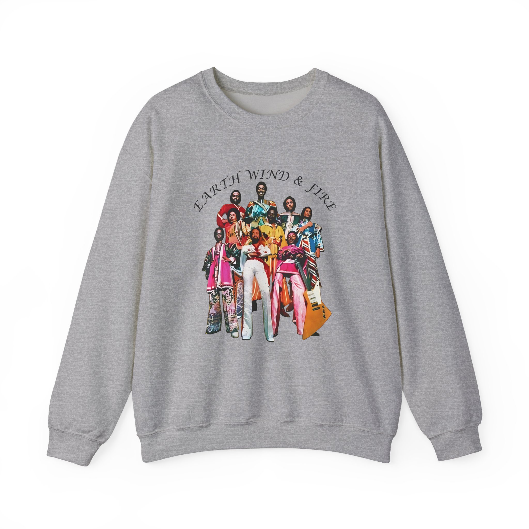 Earth Wind & Fire Unisex Heavy Blendâ„¢ Crewneck Sweatshirt