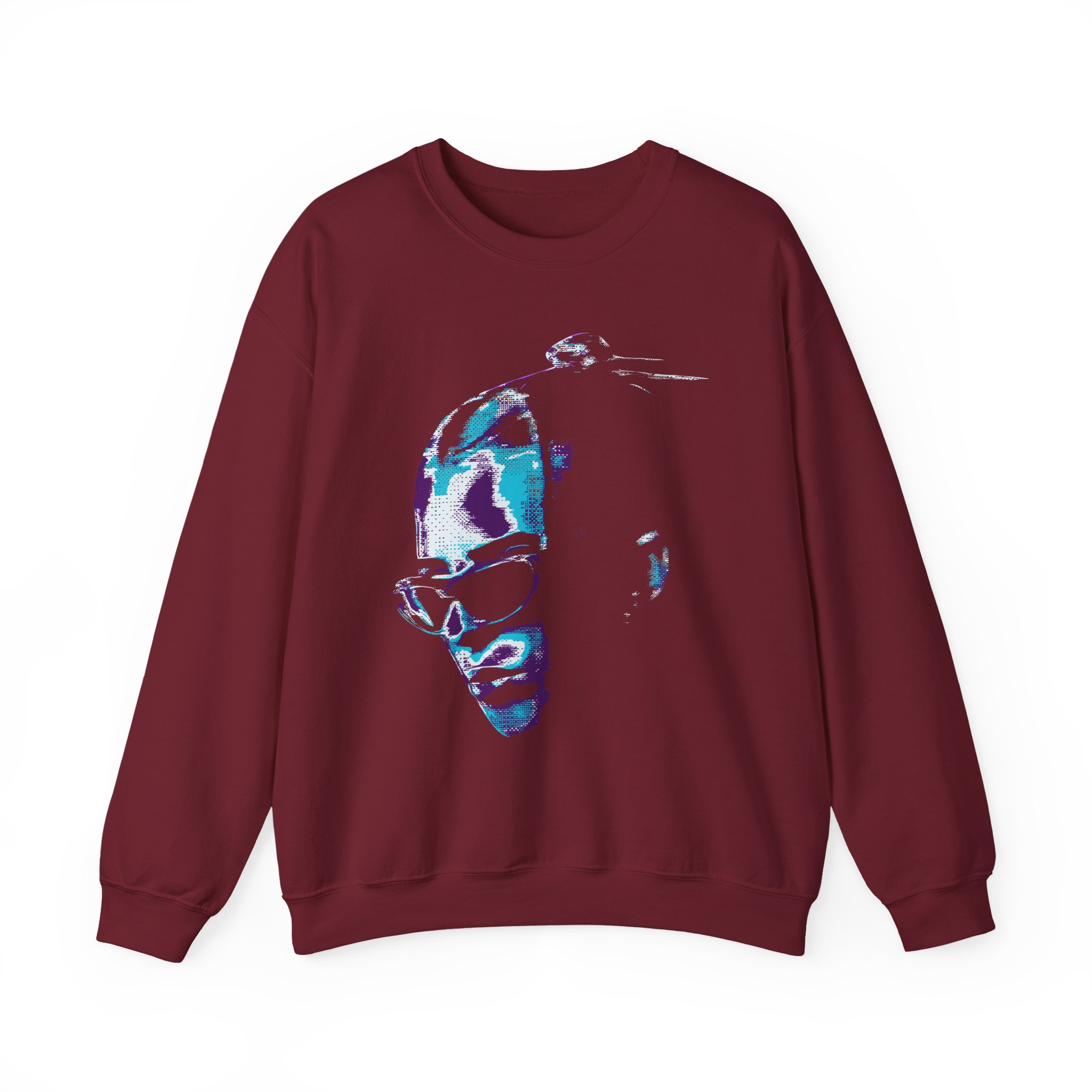 Young Miko Face Unisex Heavy Blendâ„¢ Crewneck Sweatshirt