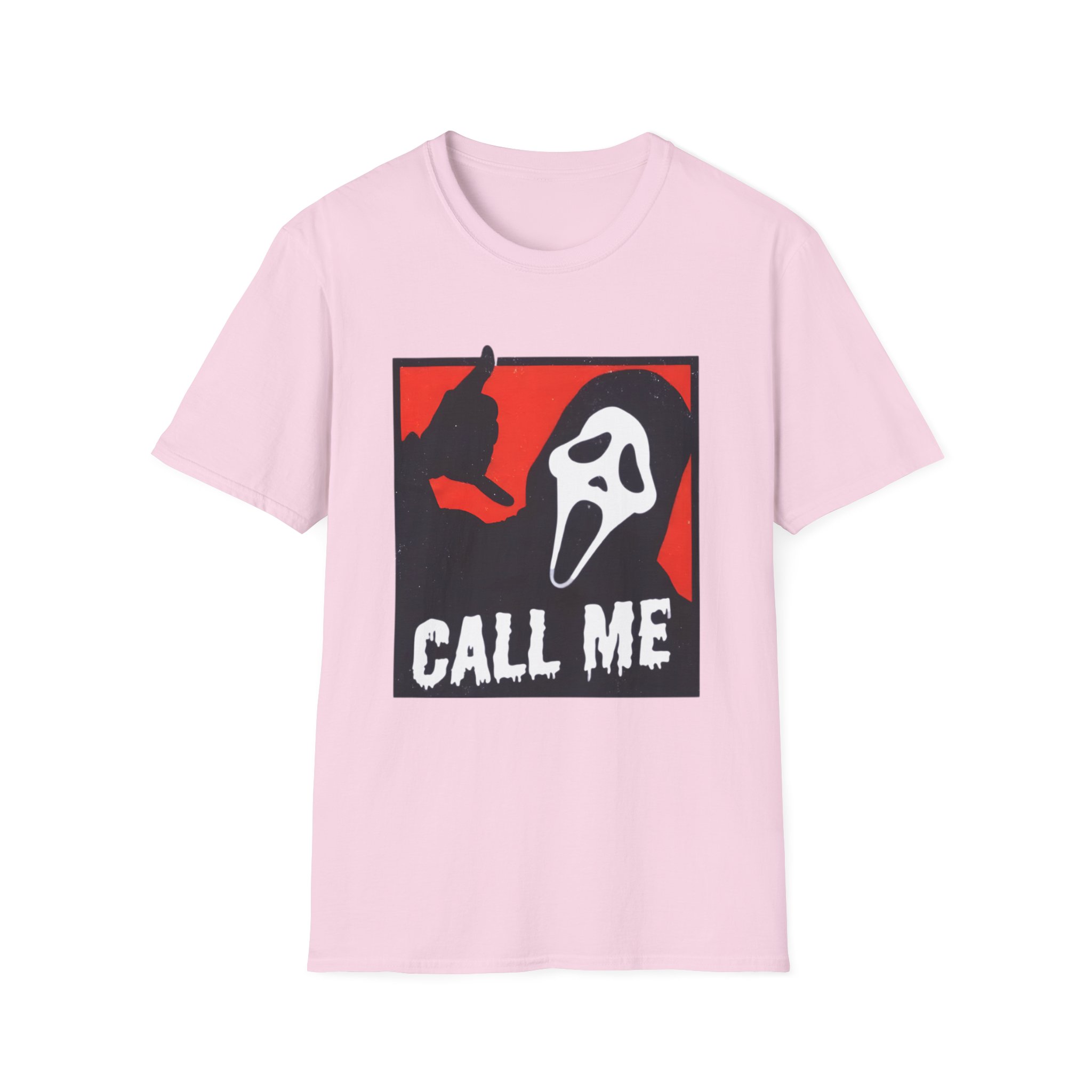Ghostface CALL ME Unisex Softstyle T-Shirt