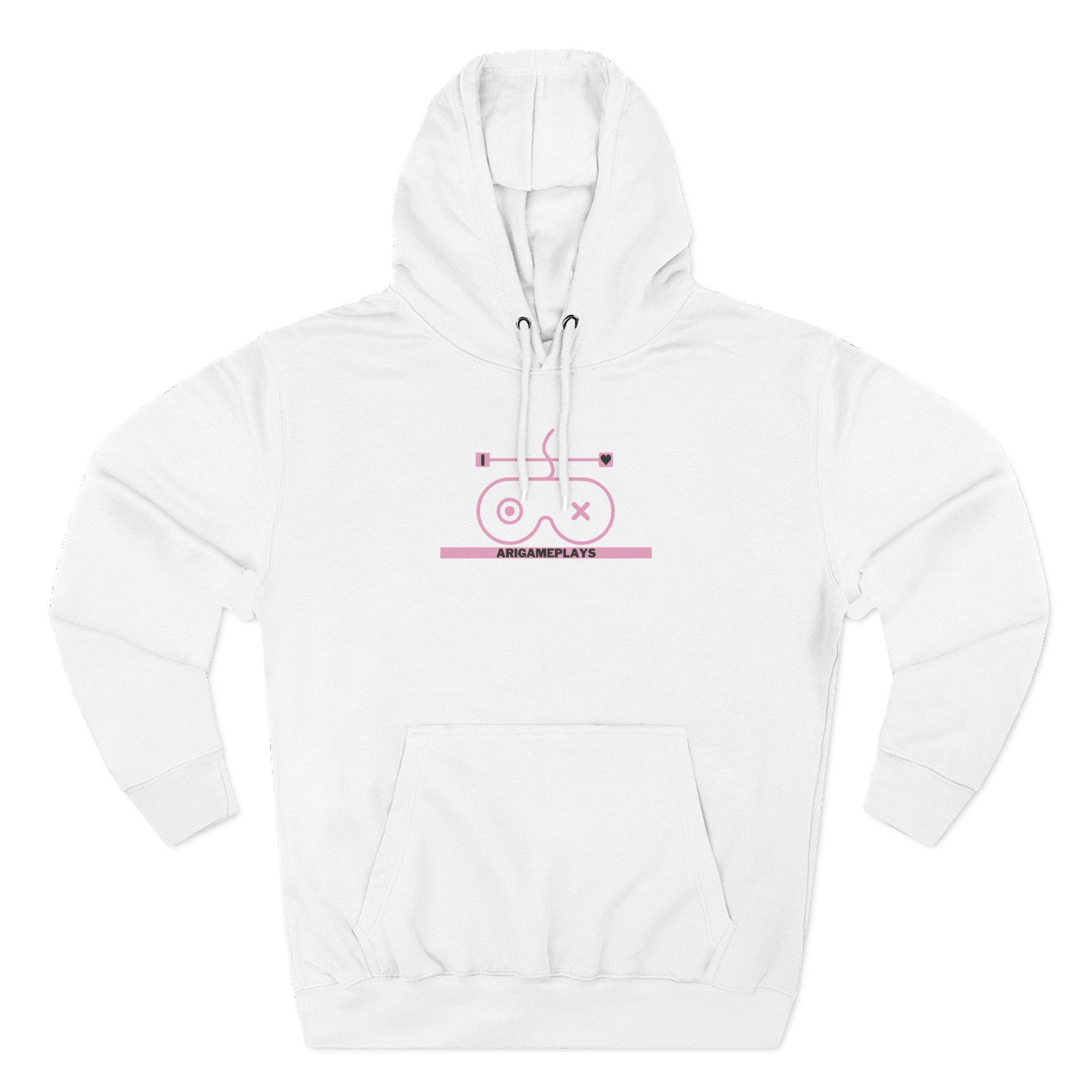 Arigameplays Three-Panel Fleece Hoodie