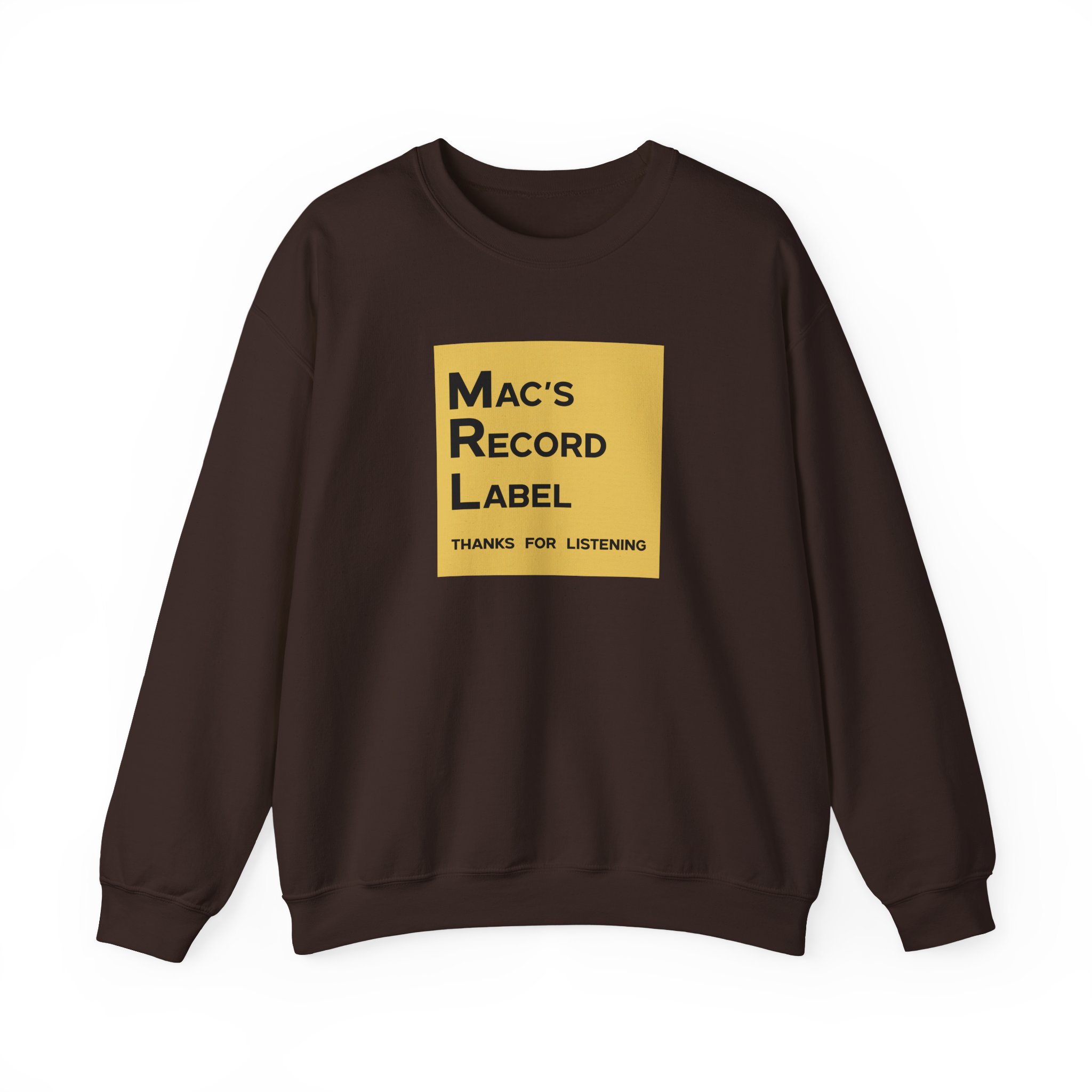 Mac Demarco Label Logo Unisex Heavy Blendâ„¢ Crewneck Sweatshirt