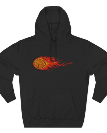 Show Me the Body Ttw Flame Three-Panel Fleece Hoodie