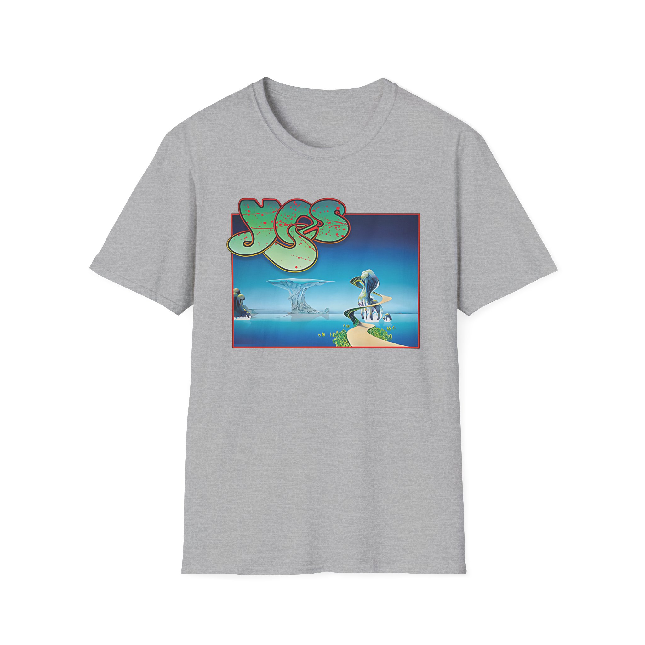 Yes Song Album Cover Unisex Softstyle T-Shirt