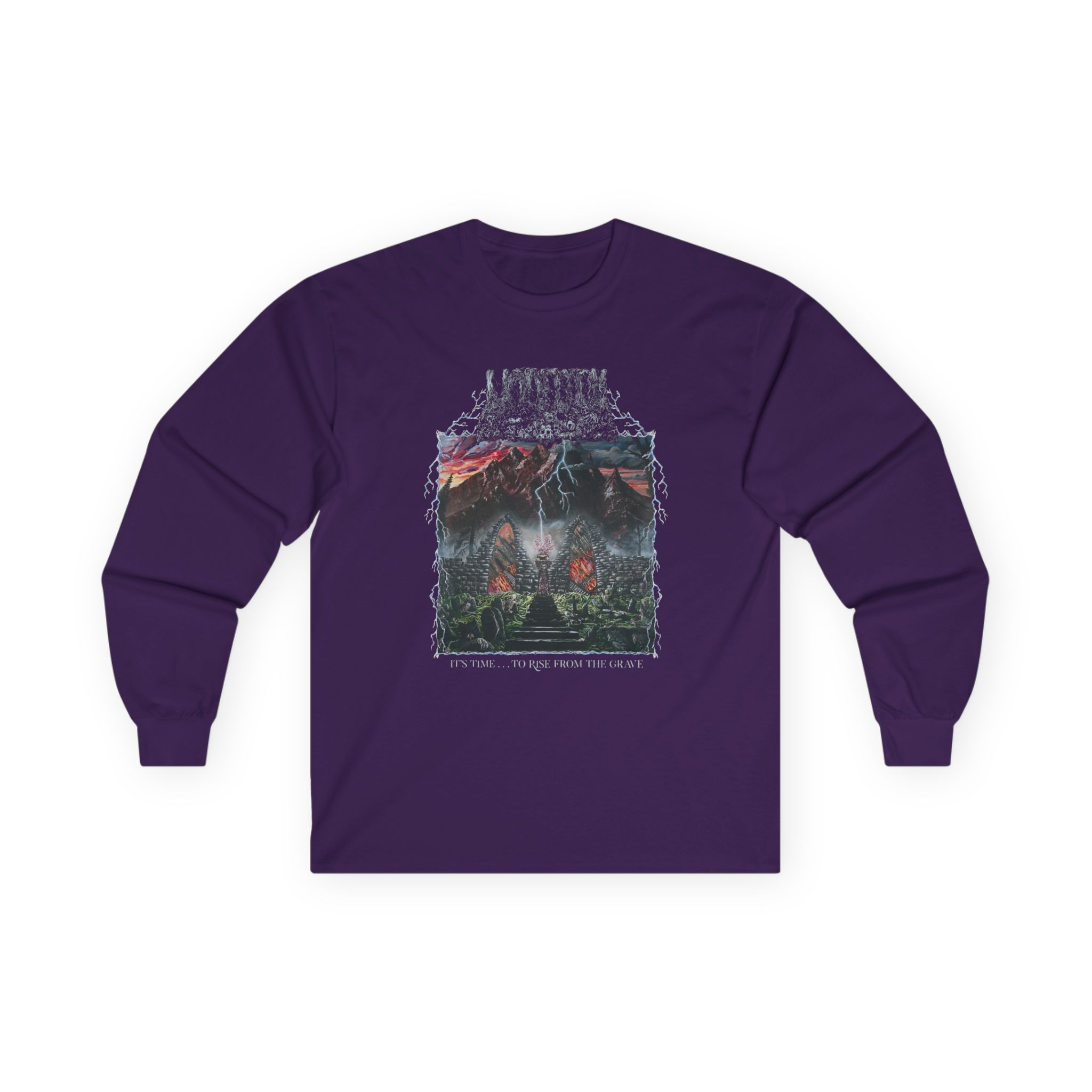 Undeath It's Time...to Rise From the Grave Tracklist Unisex Ultra Cotton Long Sleeve Tee