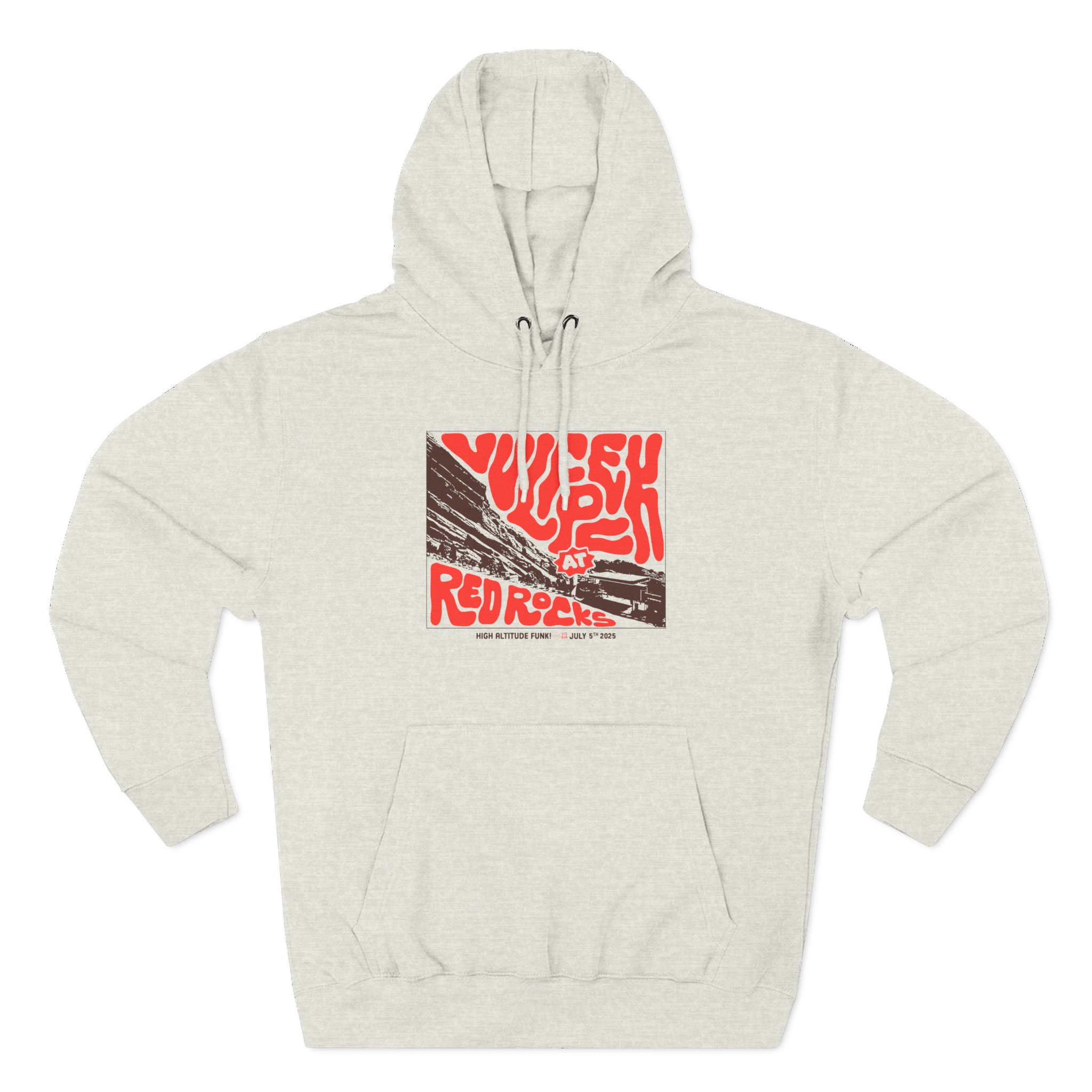 Vulfpeck Red Rocks Three-Panel Fleece Hoodie