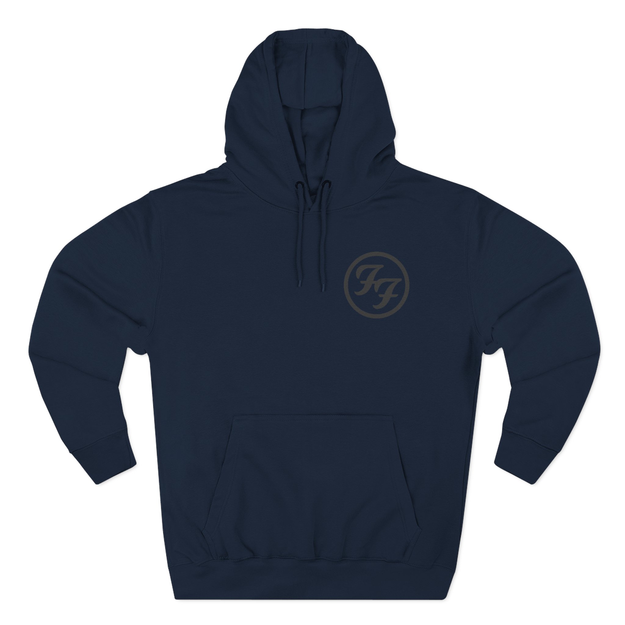 Foo Fighters but Here We Are Three-Panel Fleece Hoodie