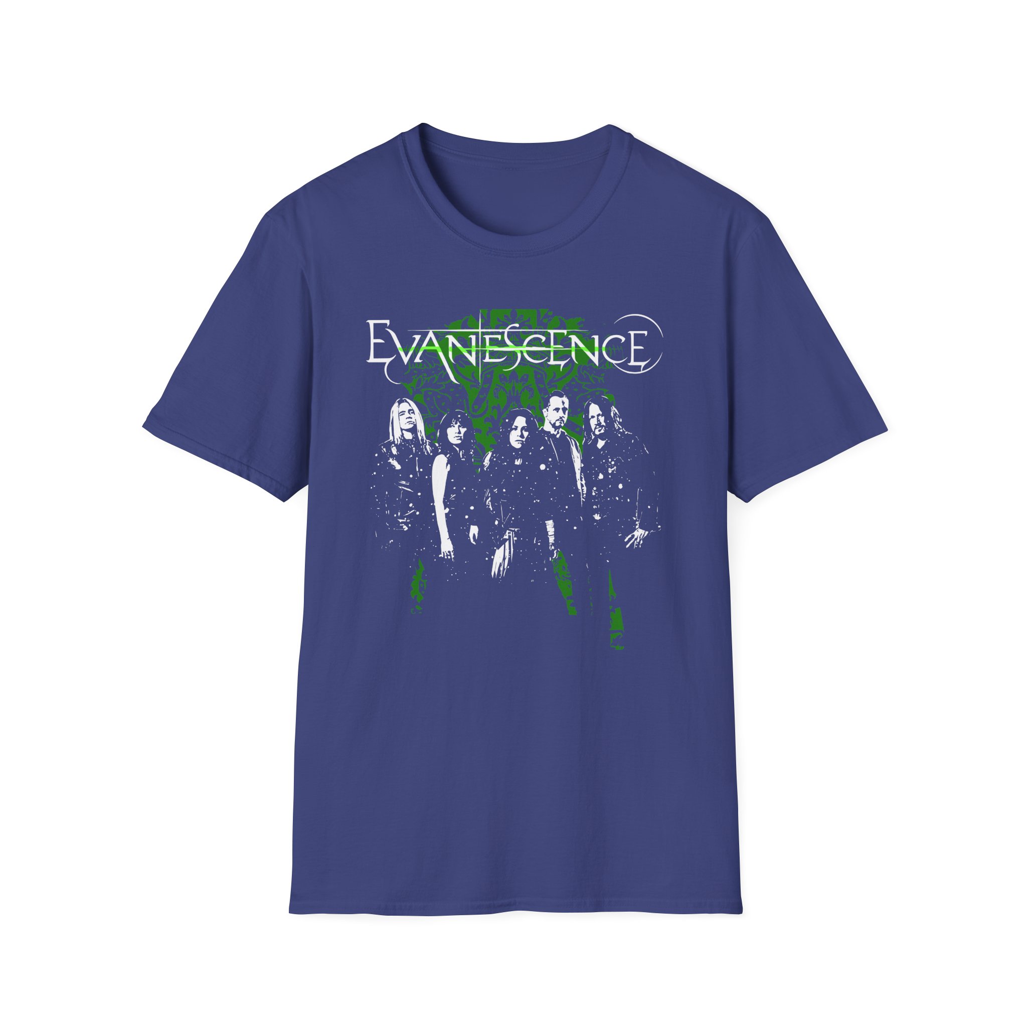 Evanescence Group Photo Unisex Softstyle T-Shirt
