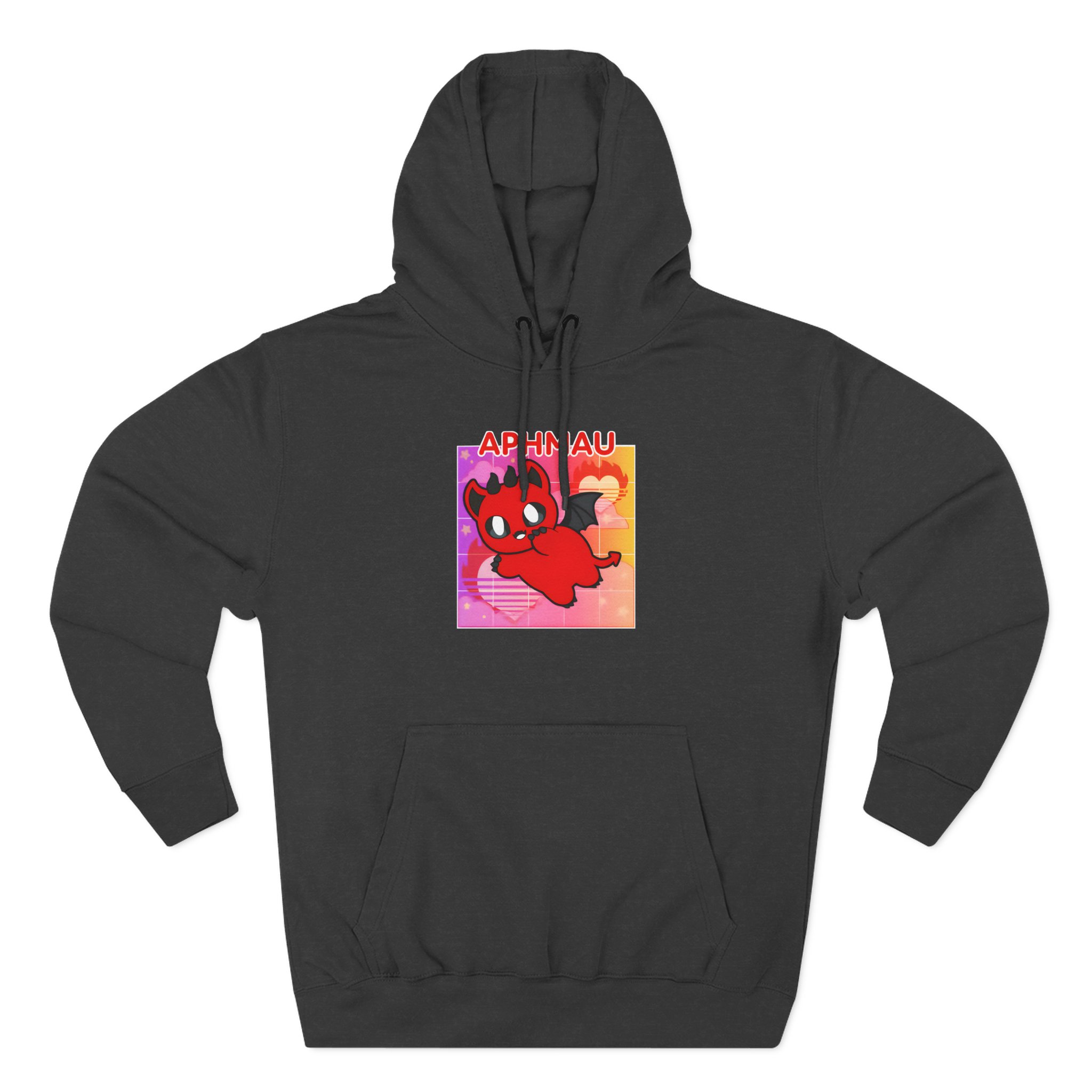 Aphmau Demon Cat Three-Panel Fleece Hoodie