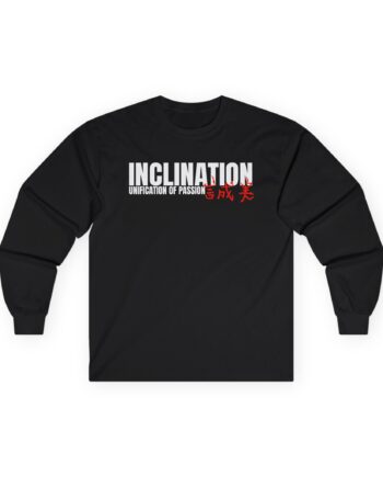 Inclination Straight Edge Unisex Ultra Cotton Long Sleeve Tee