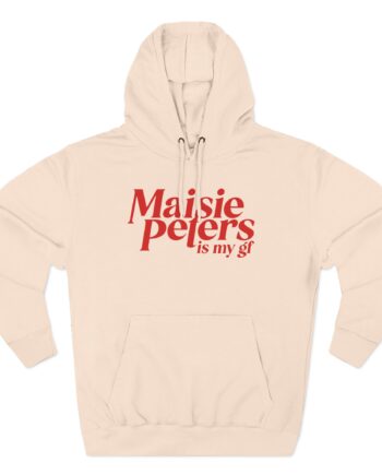 Maisie Peters is My Gf Three-Panel Fleece Hoodie