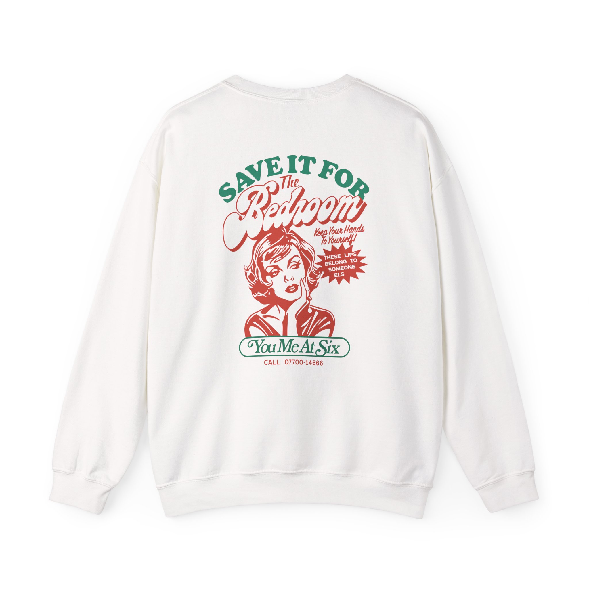 You Me at Six Toyc15 Save It for the Bedroom Unisex Heavy Blendâ„¢ Crewneck Sweatshirt