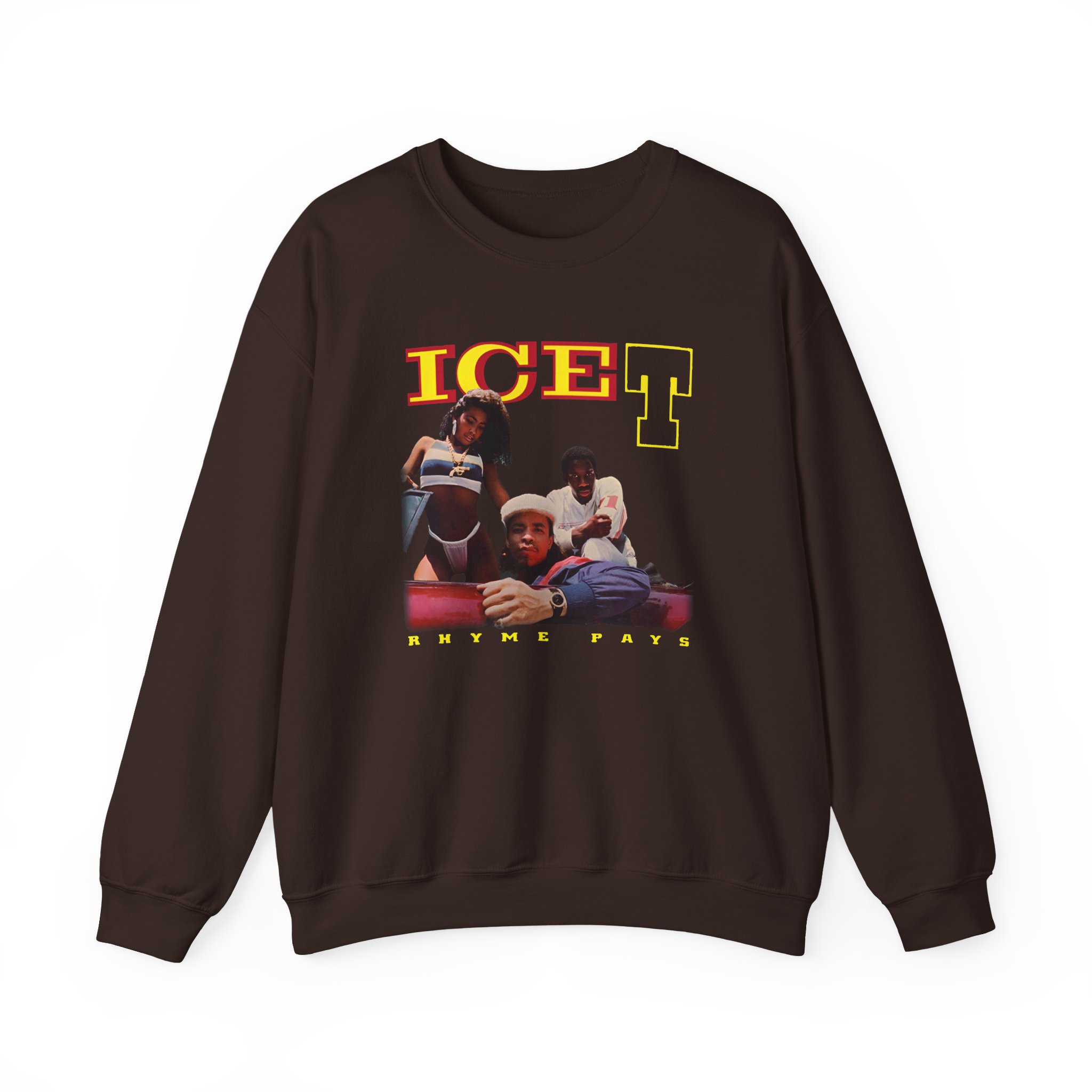 Ice-t Rhyme Pays Unisex Heavy Blendâ„¢ Crewneck Sweatshirt