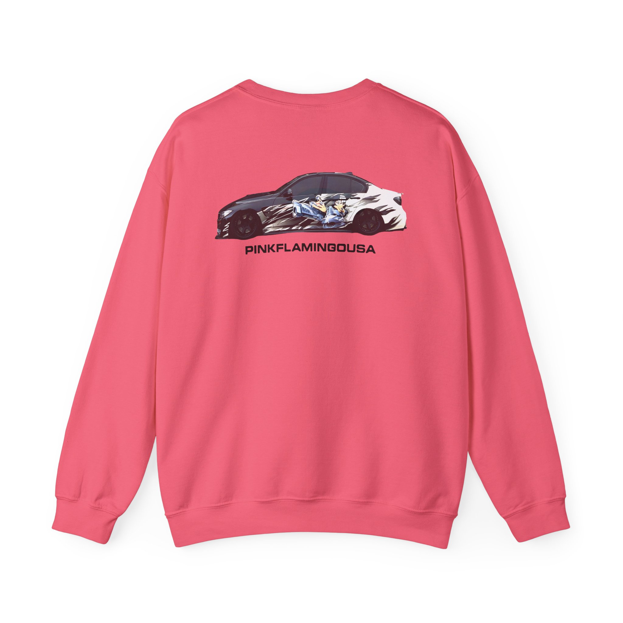 Xavier Wulf Pinkflamingousa Unisex Heavy Blendâ„¢ Crewneck Sweatshirt