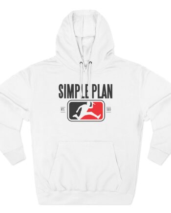 Simple Plan Three-Panel Fleece Hoodie