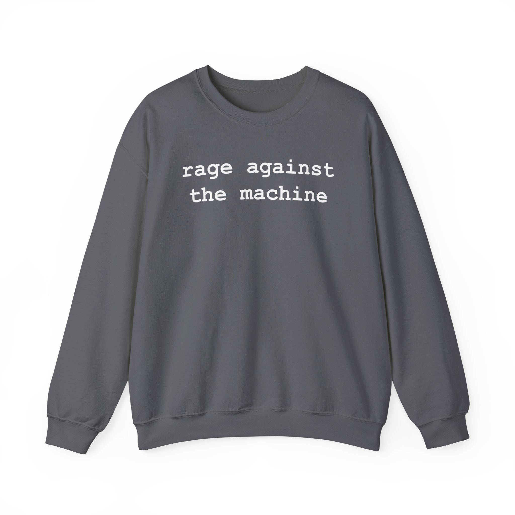 Rage Against the Machine Typewriter Molotov Unisex Heavy Blendâ„¢ Crewneck Sweatshirt