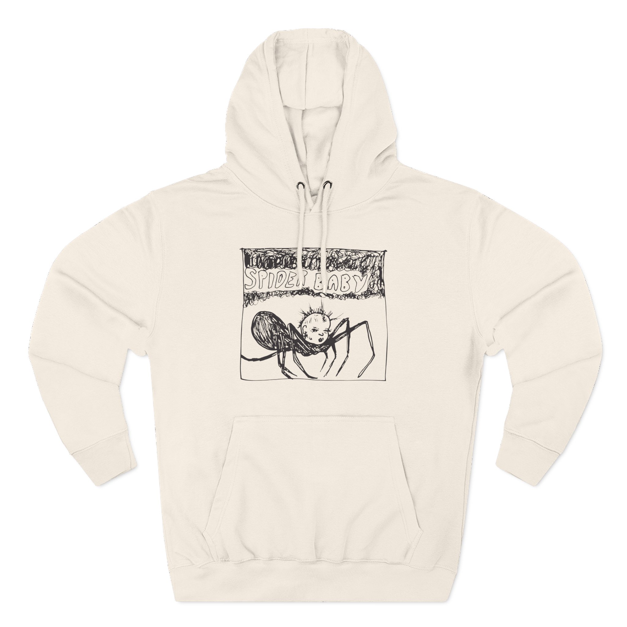 Kurt Cobain Spider Three-Panel Fleece Hoodie