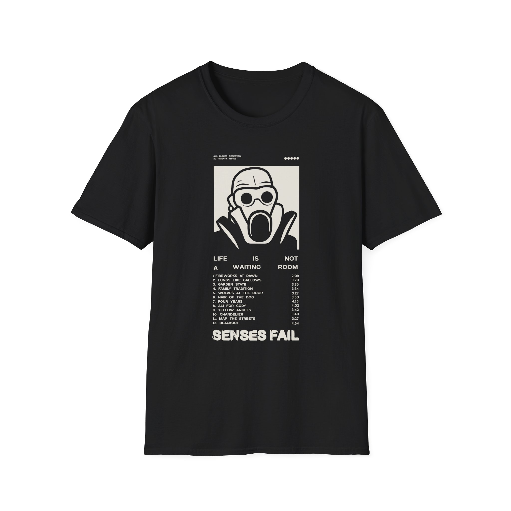 Senses Fail Linawr Tour Unisex Softstyle T-Shirt