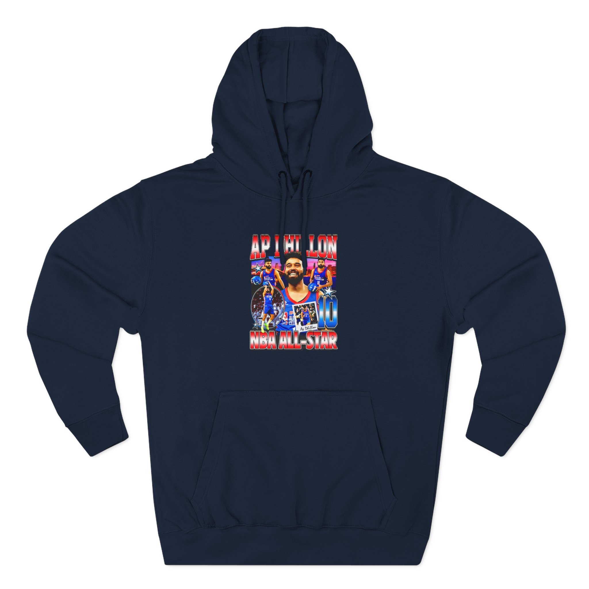 AP Dhillon All-star Three-Panel Fleece Hoodie