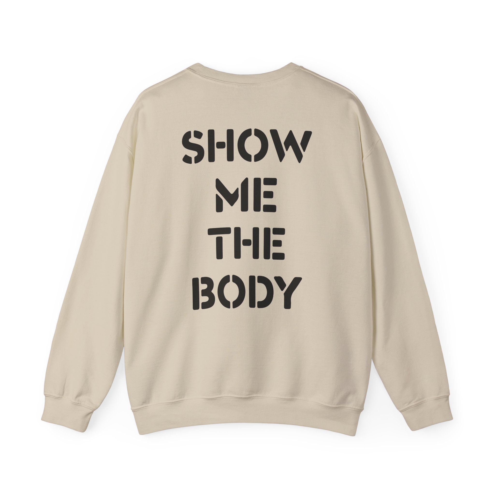Show Me the Body Boot Unisex Heavy Blendâ„¢ Crewneck Sweatshirt