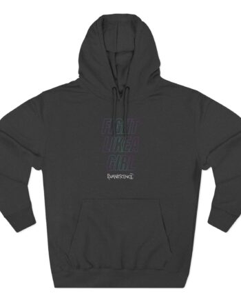 Evanescence Fight Like a Girl Three-Panel Fleece Hoodie
