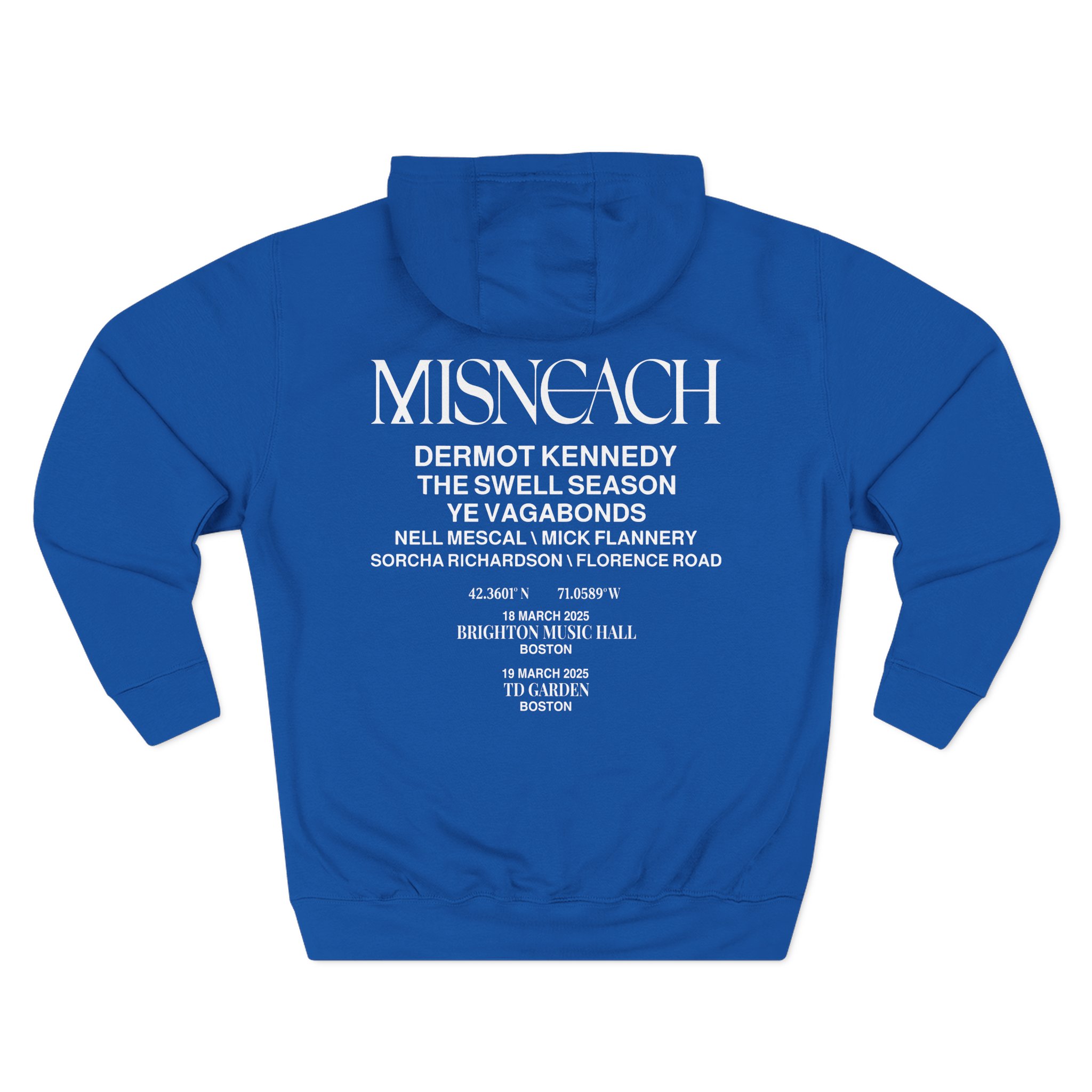 Dermot Kennedy Misneach Festival Three-Panel Fleece Hoodie