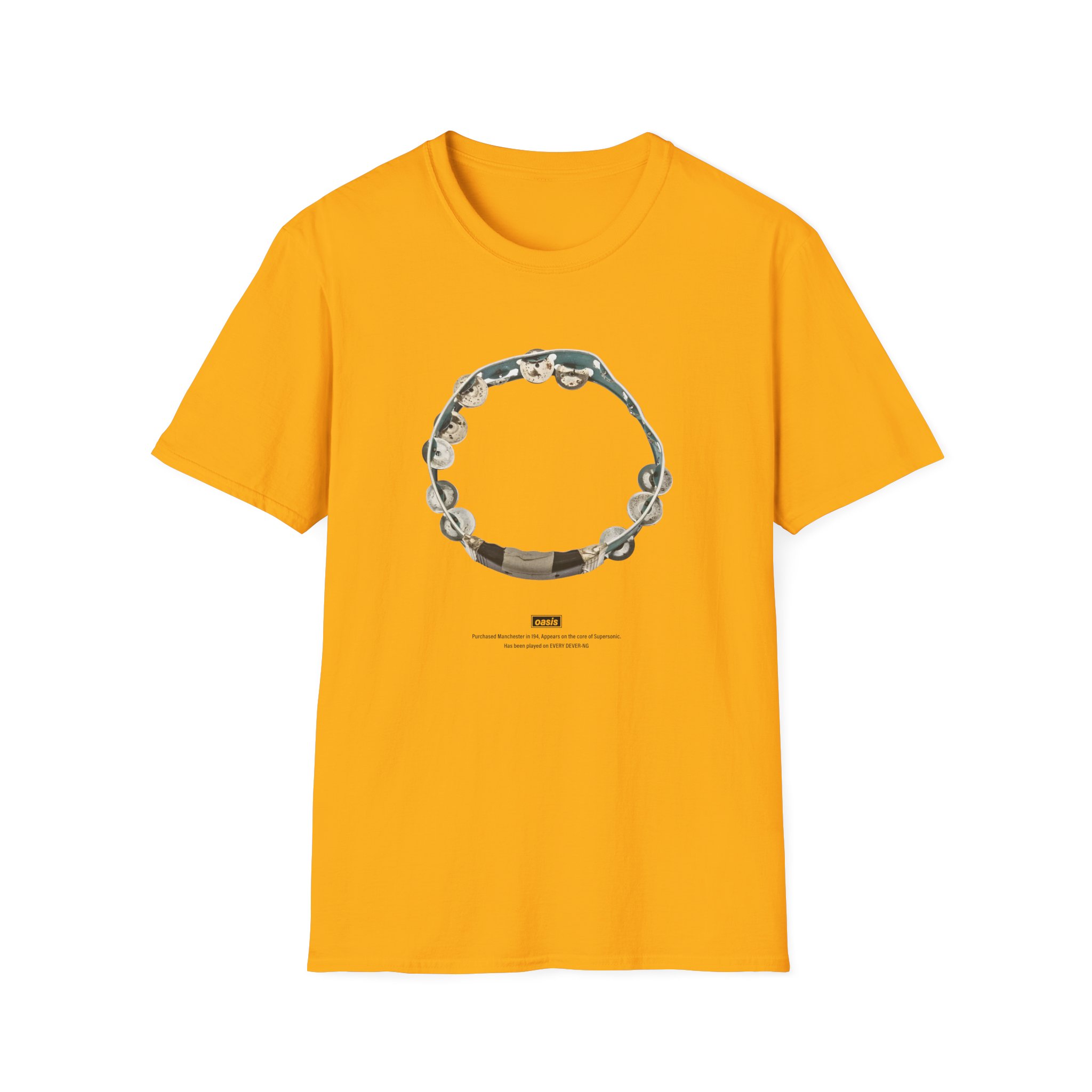 Oasis DM Tamborine Unisex Softstyle T-Shirt